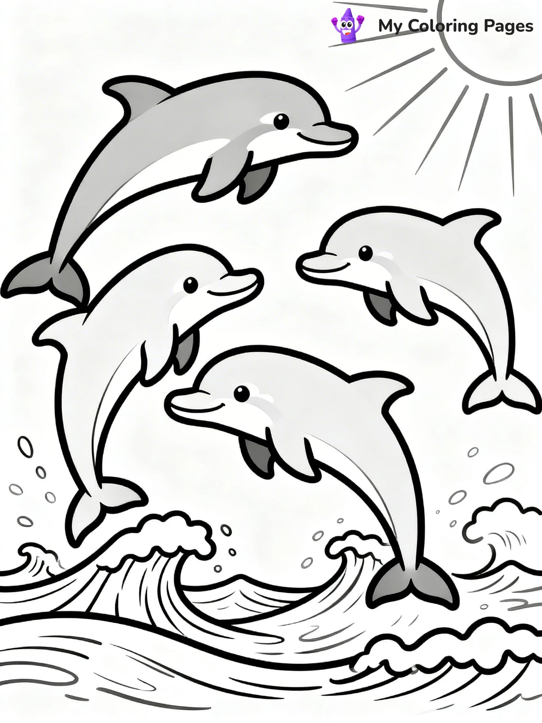 Swimming Coloring Pages - 11