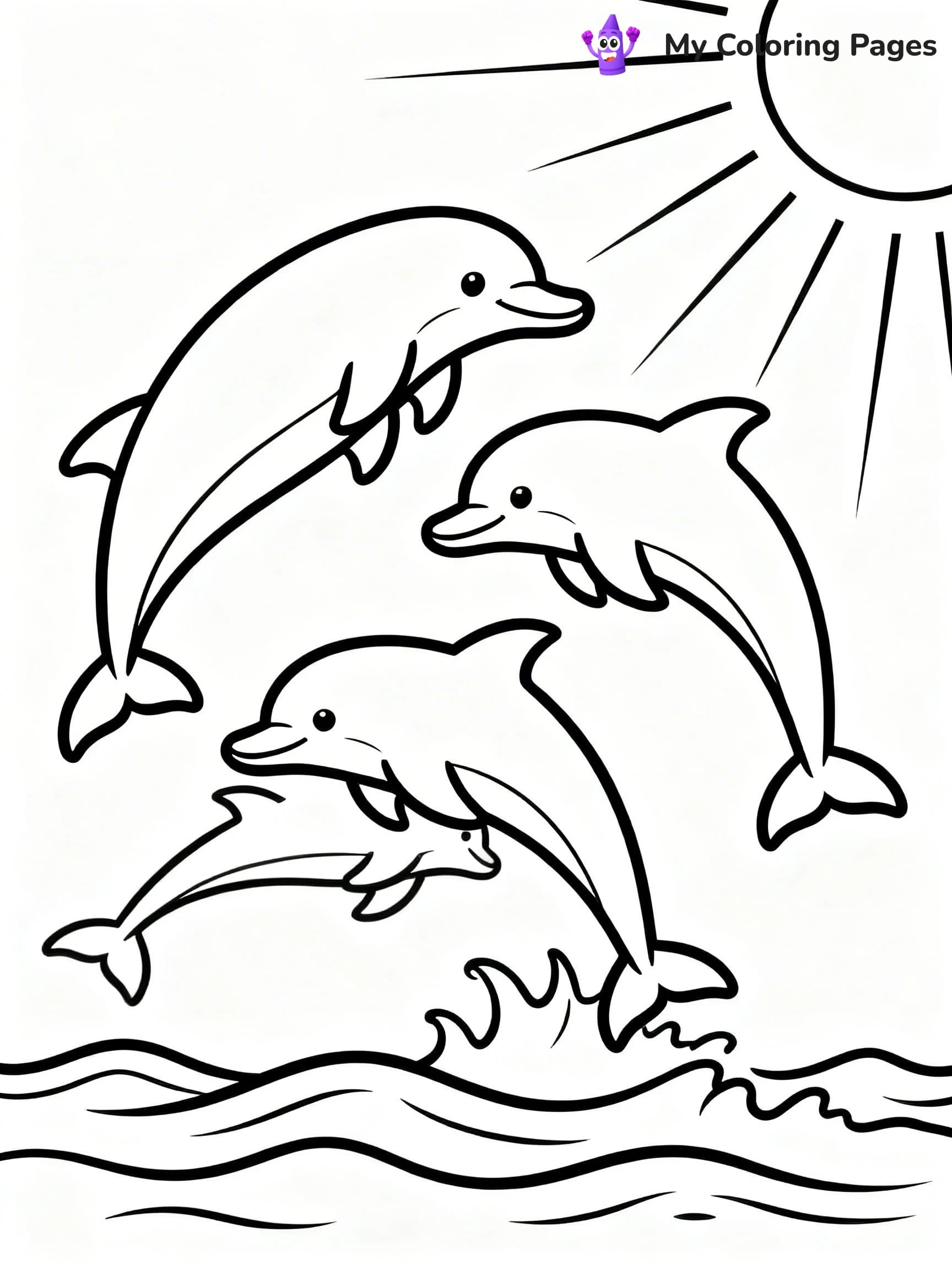 Swimming Coloring Pages - 10