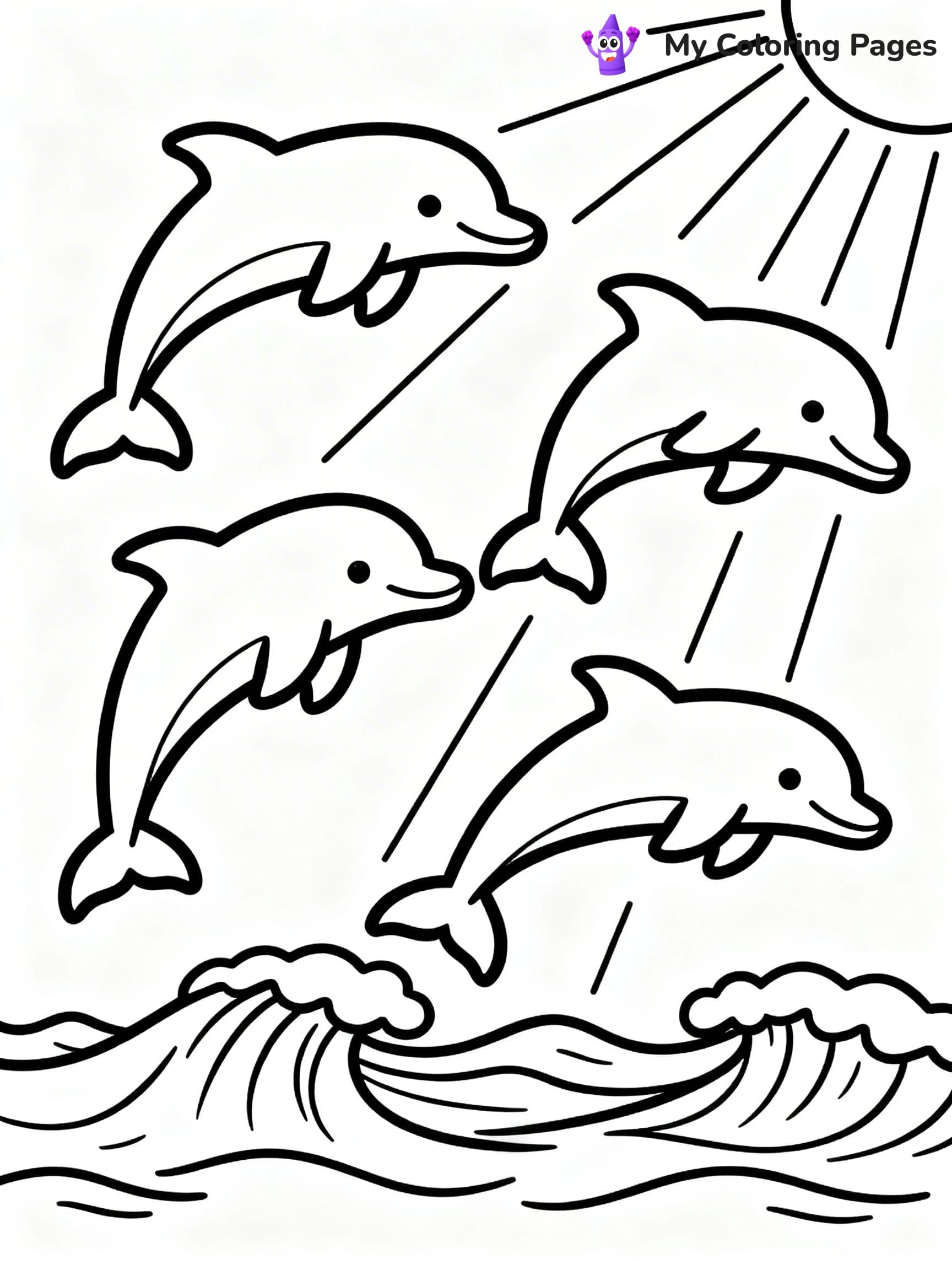 Swimming Coloring Pages - 8