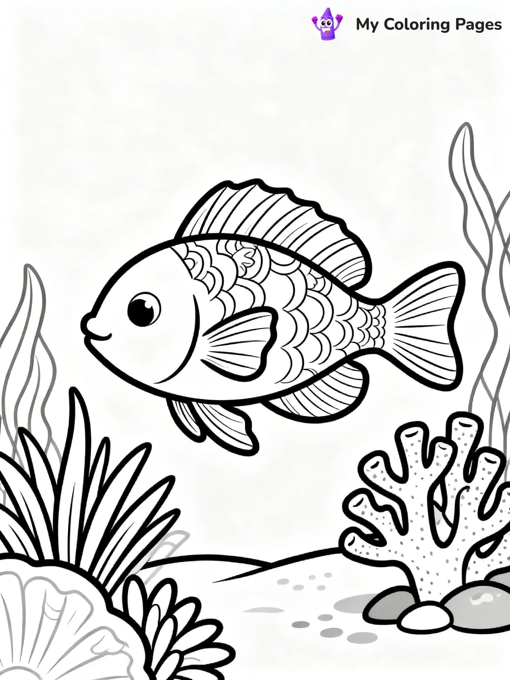 Swimming Coloring Pages - 5