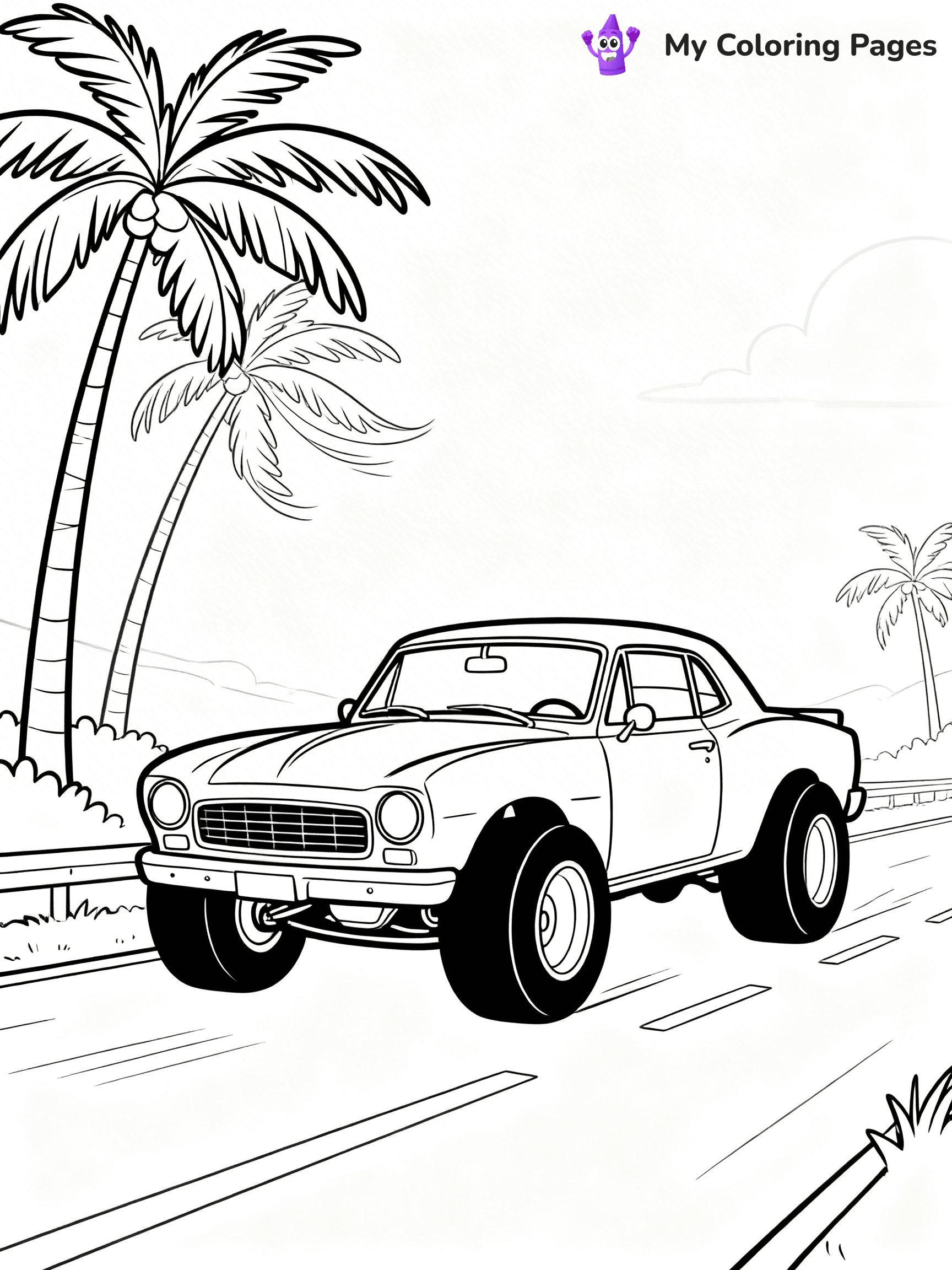 Hot Rod Coloring Pages - 34