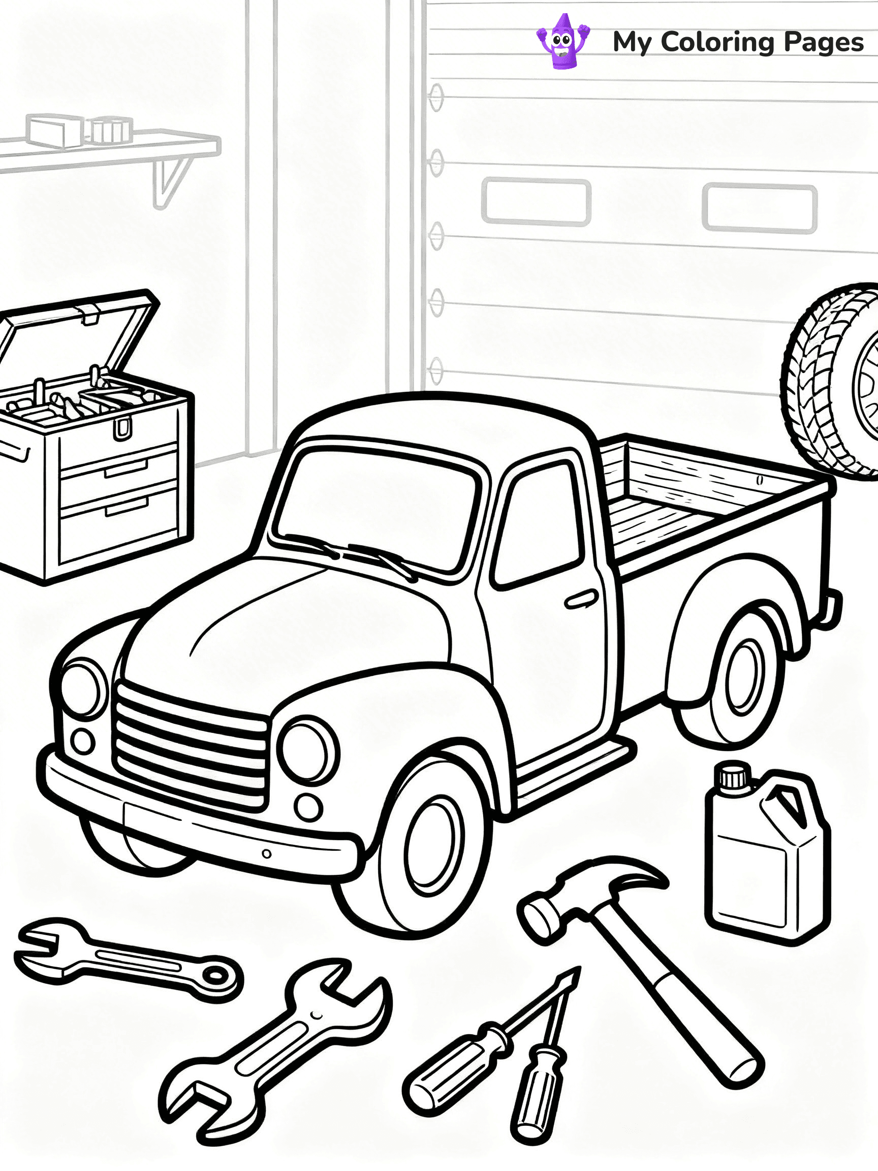 Hot Rod Coloring Pages - 29