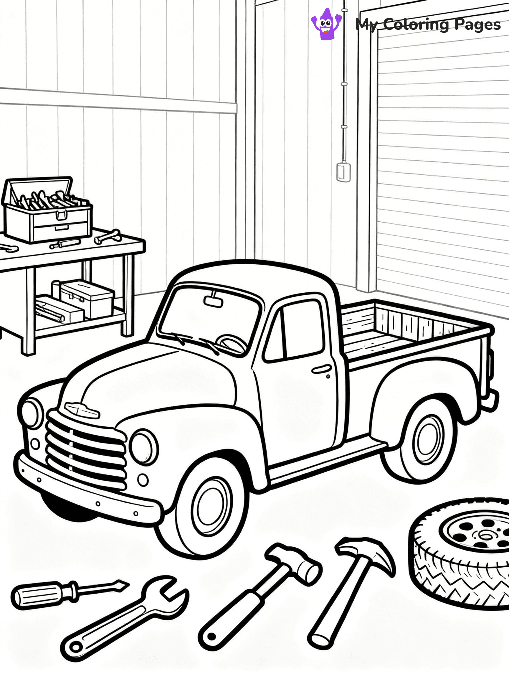 Hot Rod Coloring Pages - 28
