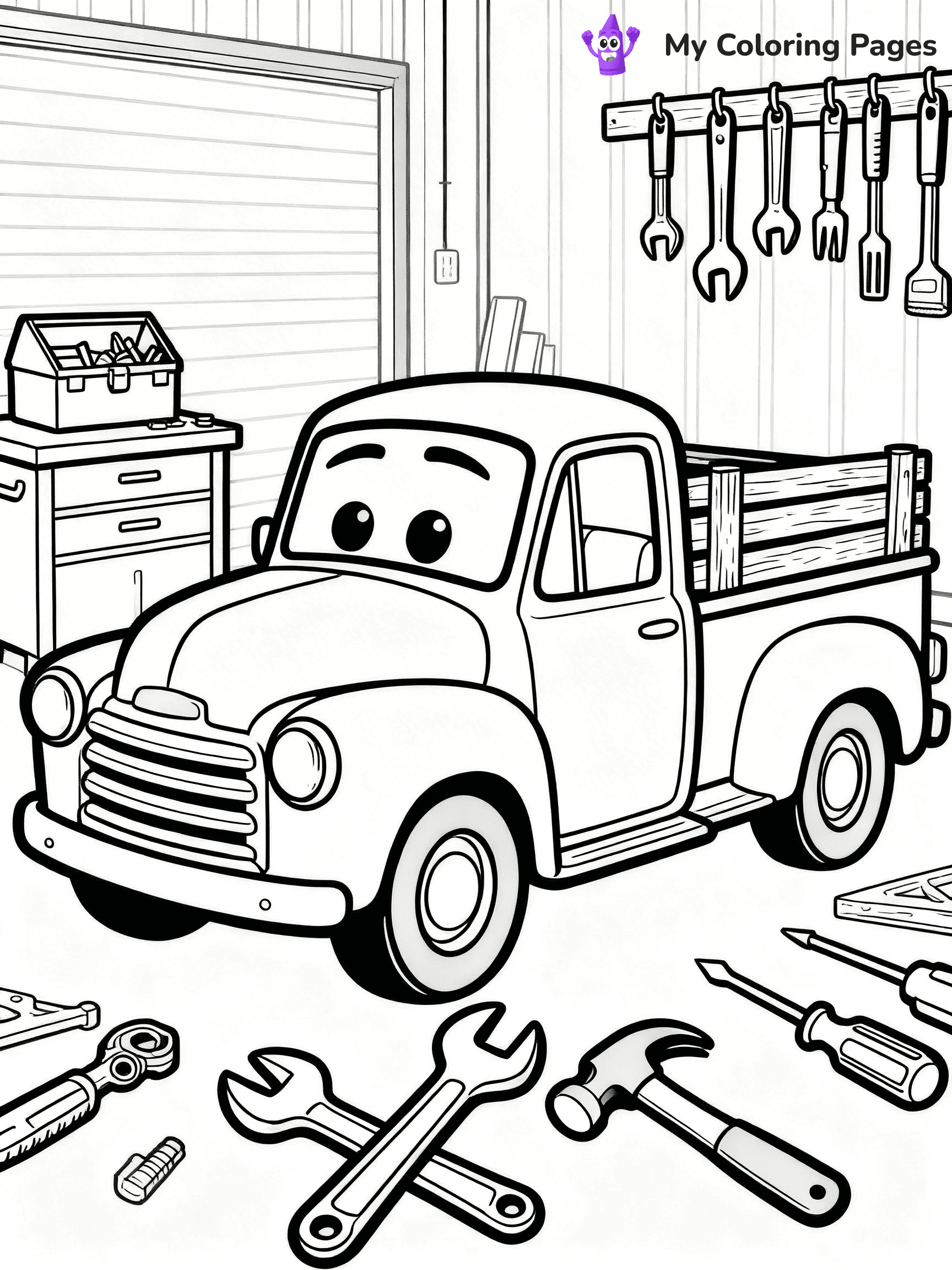 Hot Rod Coloring Pages - 26