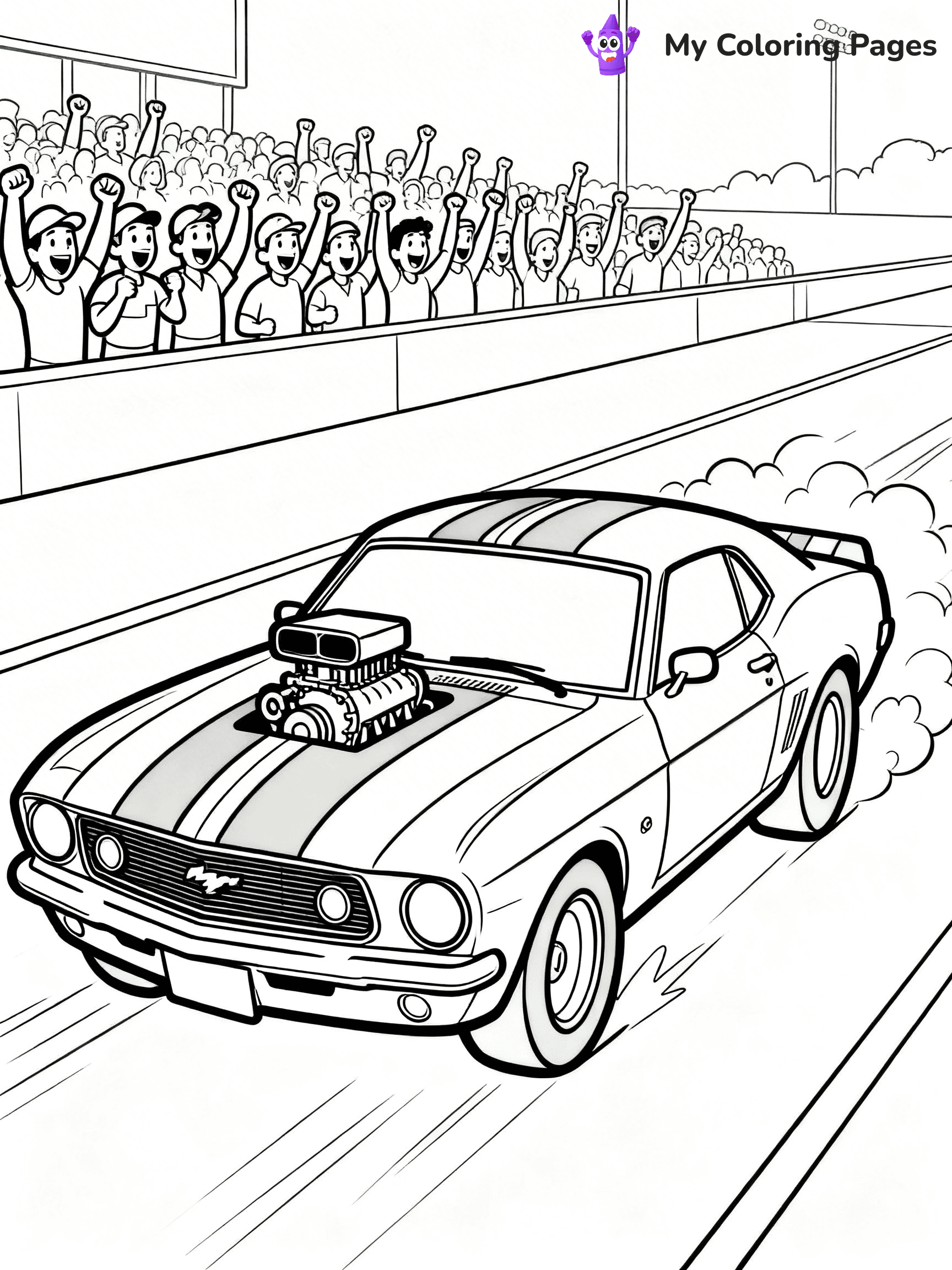 Hot Rod Coloring Pages - 24