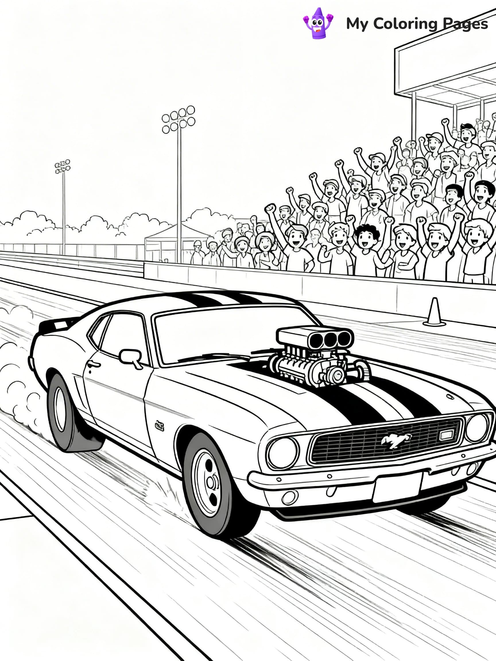Hot Rod Coloring Pages - 23