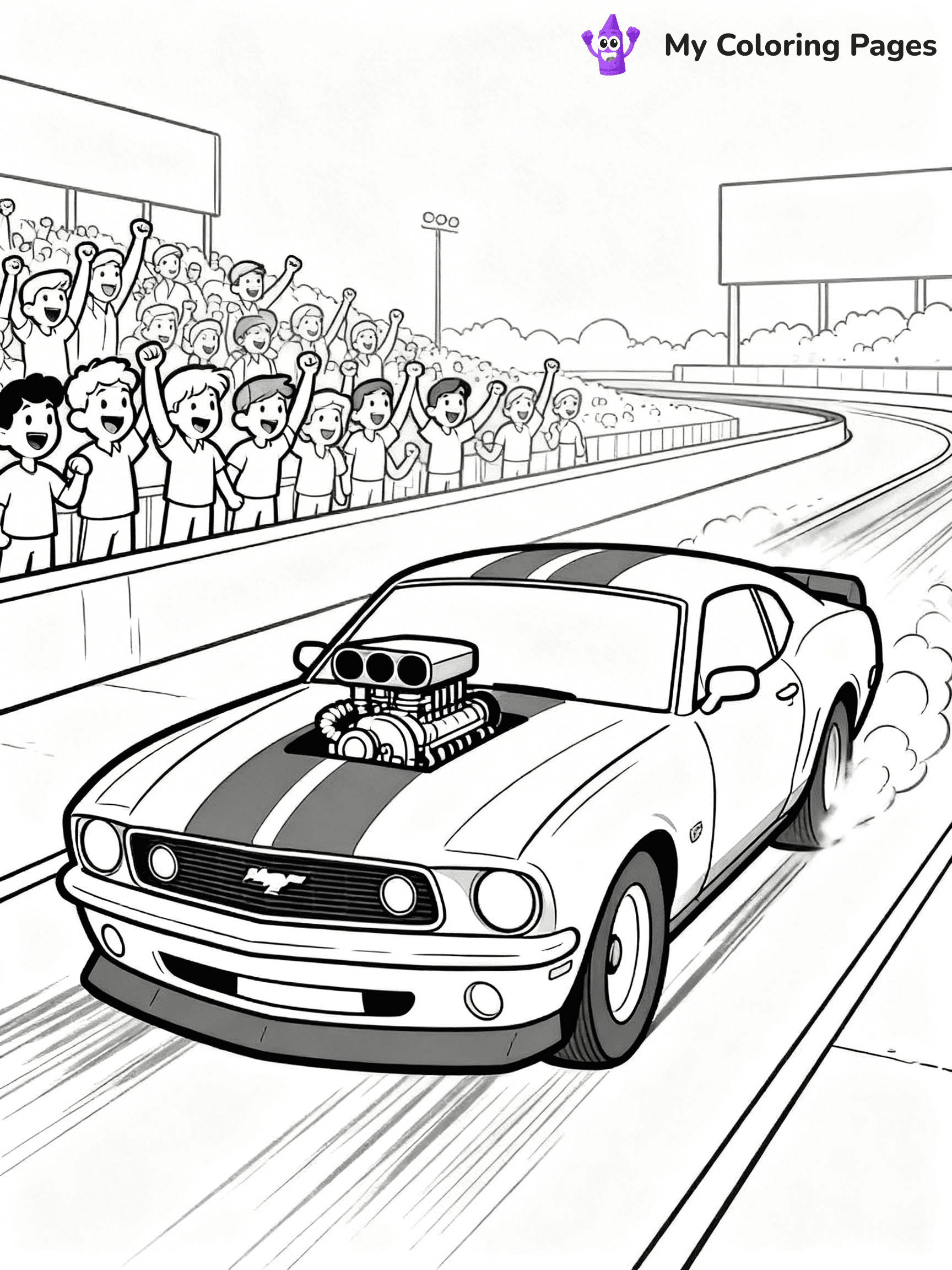 Hot Rod Coloring Pages - 22