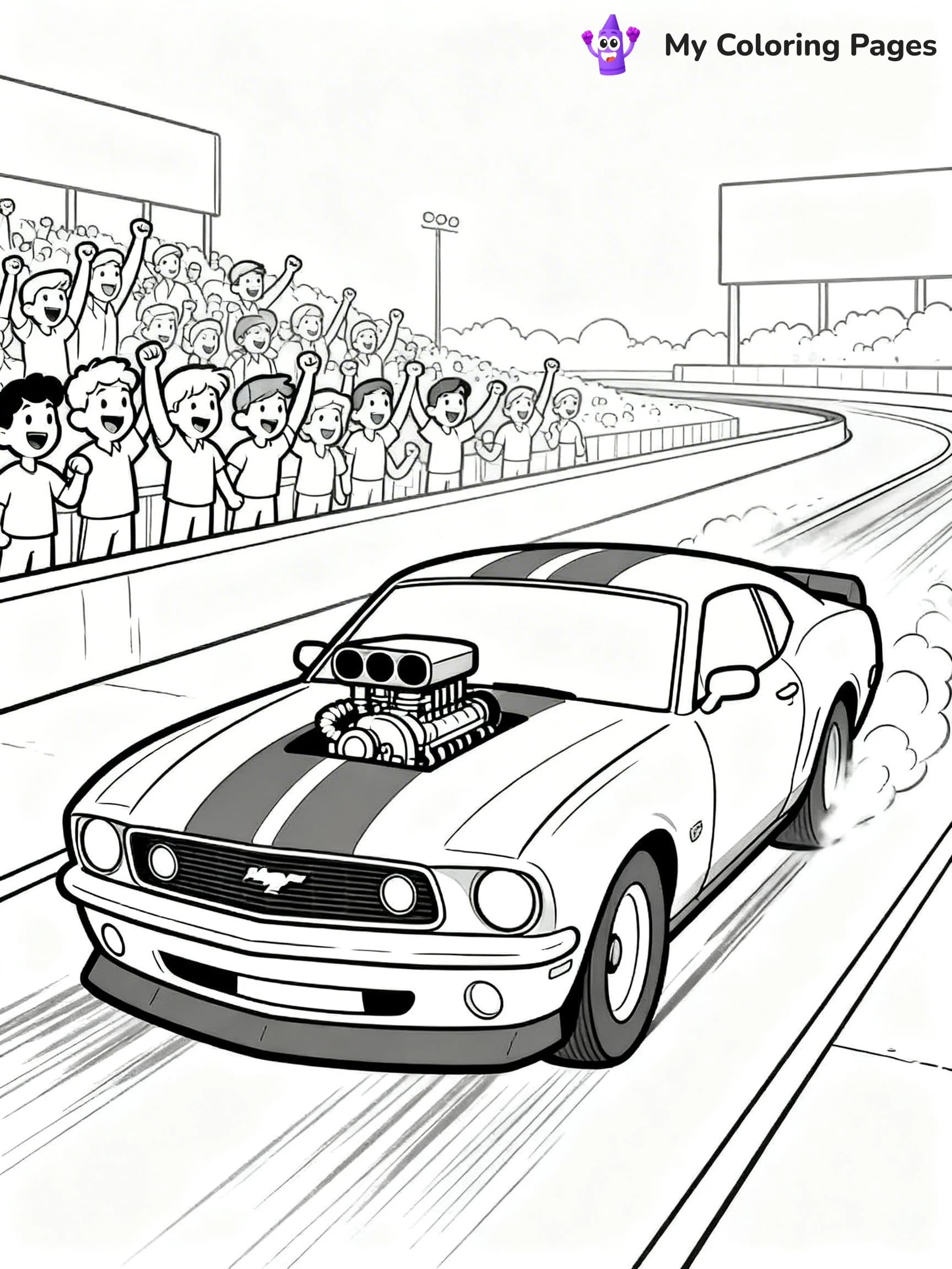 Hot Rod Coloring Pages - 22