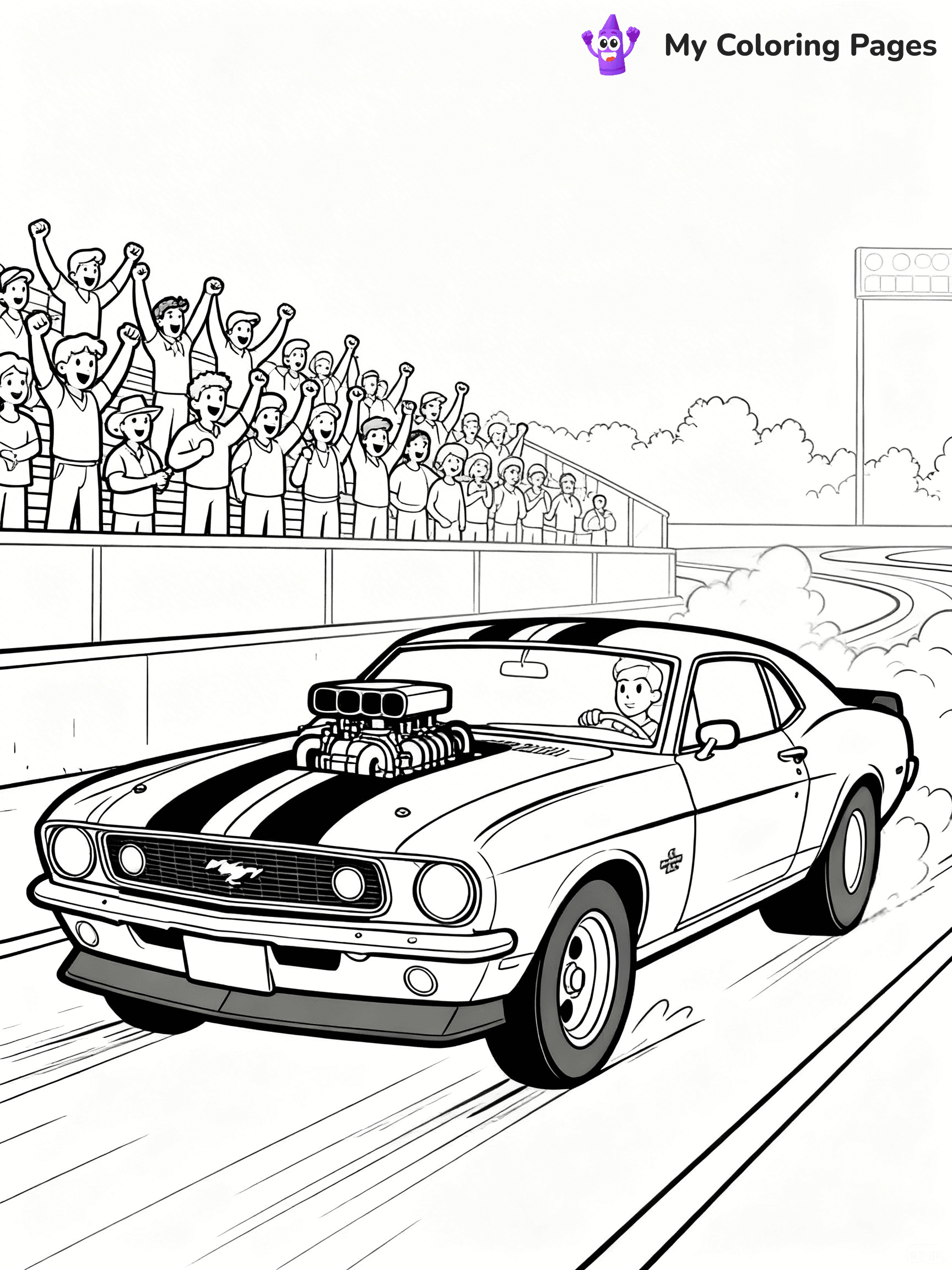 Hot Rod Coloring Pages - 21