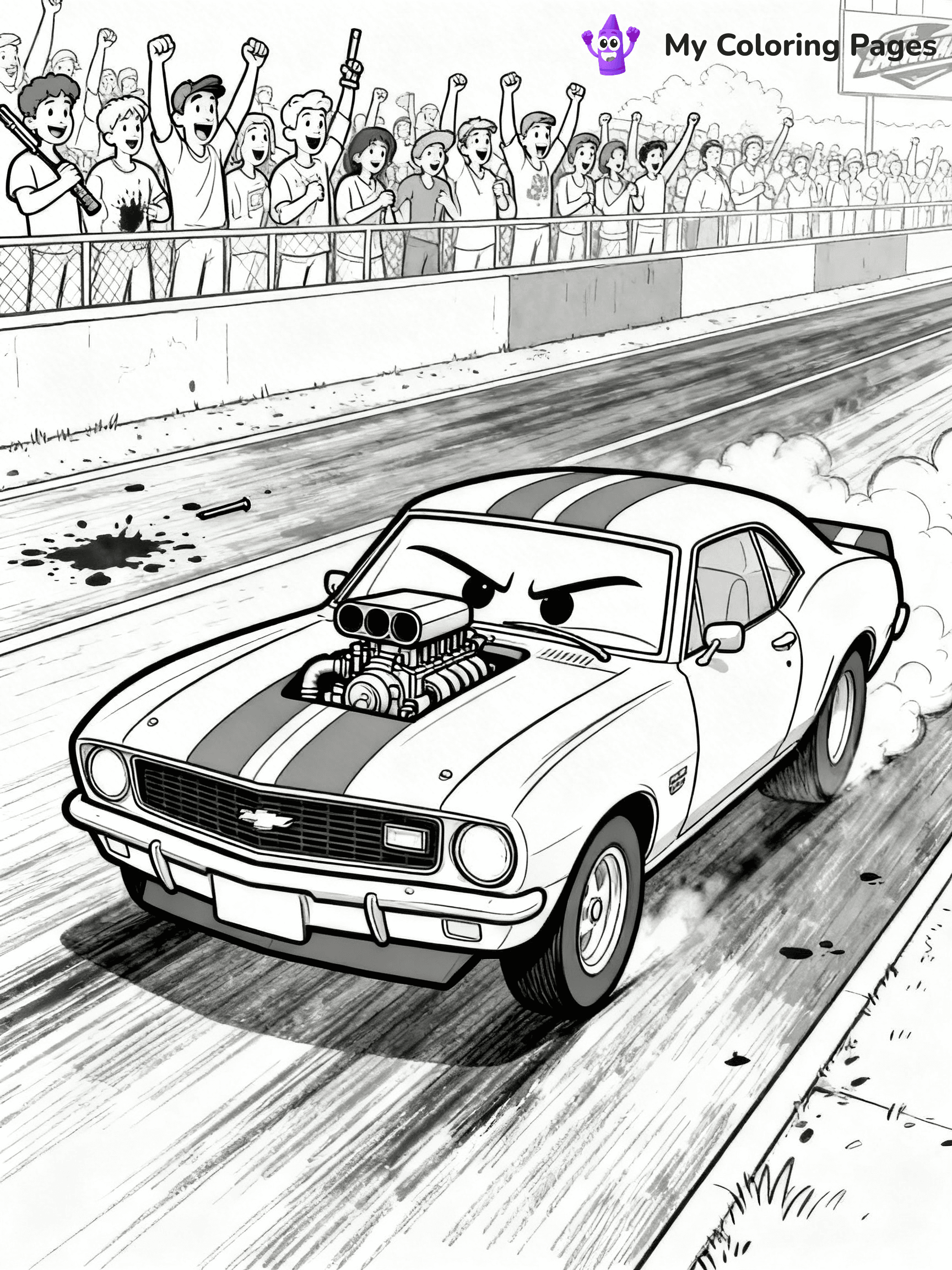Hot Rod Coloring Pages - 20