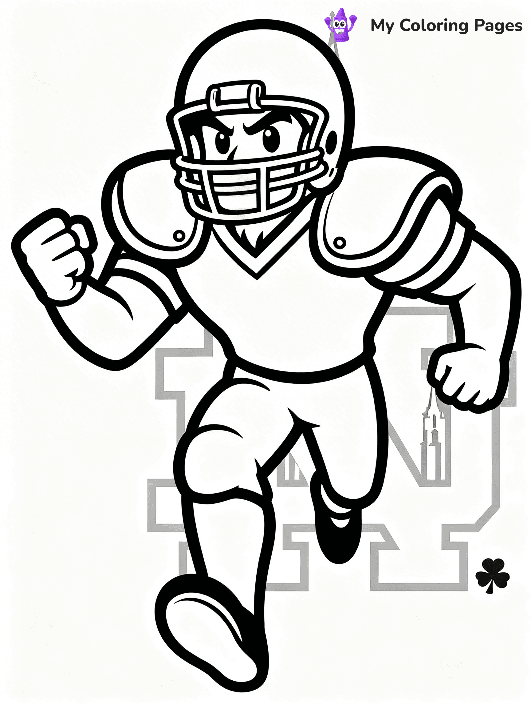 Notre Dame Coloring Pages - 21