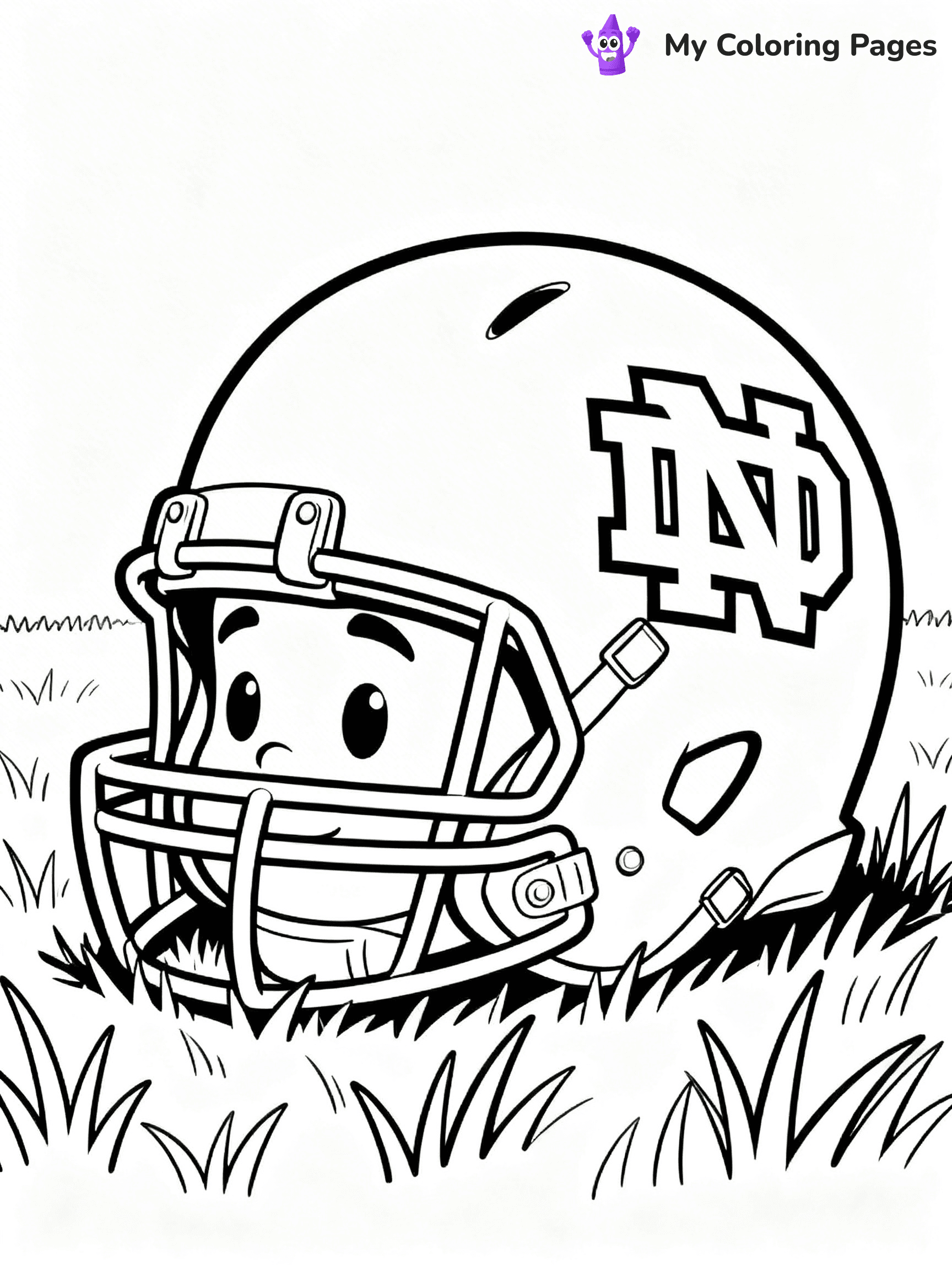 Notre Dame Coloring Pages - 14