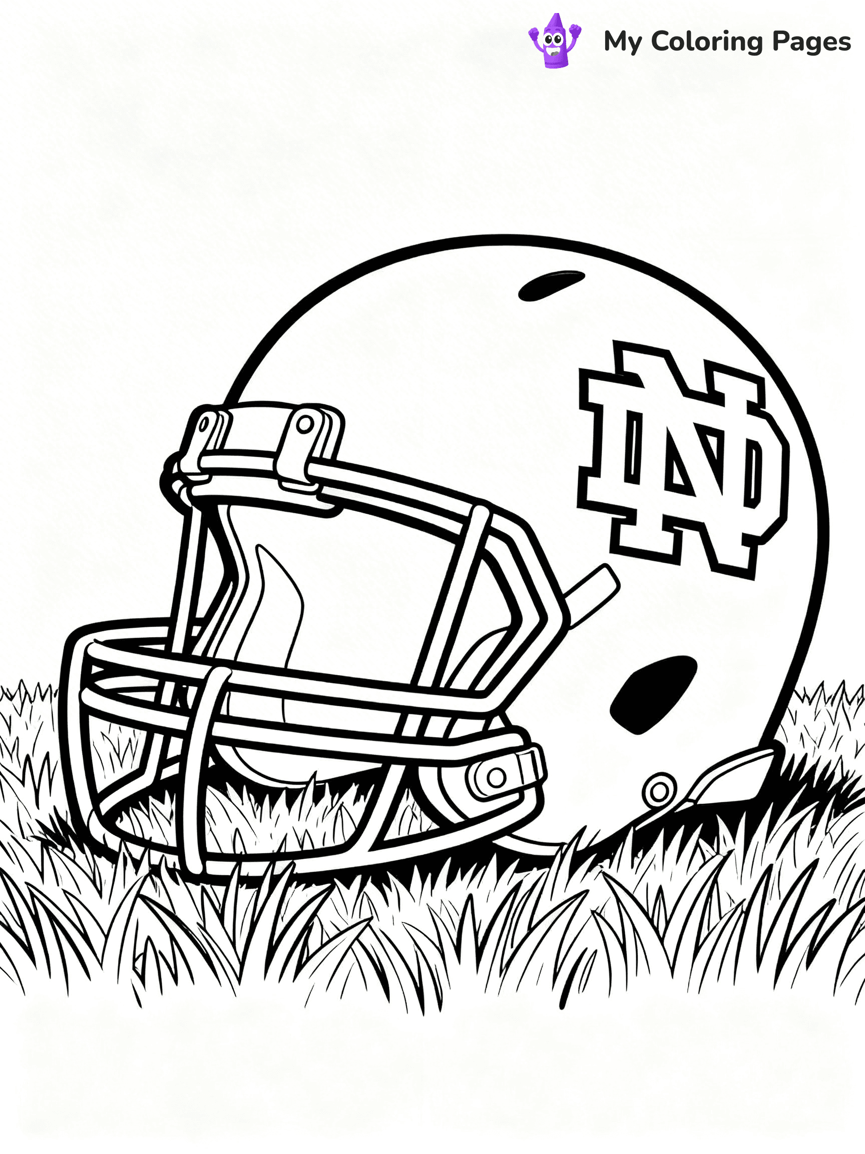 Notre Dame Coloring Pages - 12