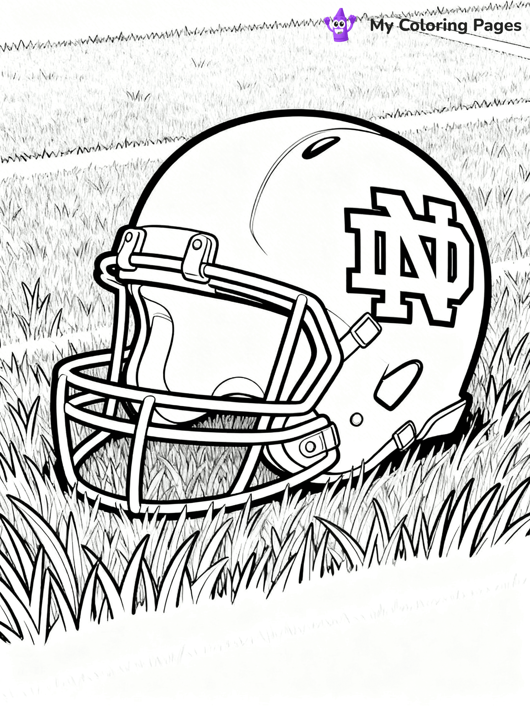 Notre Dame Coloring Pages - 11