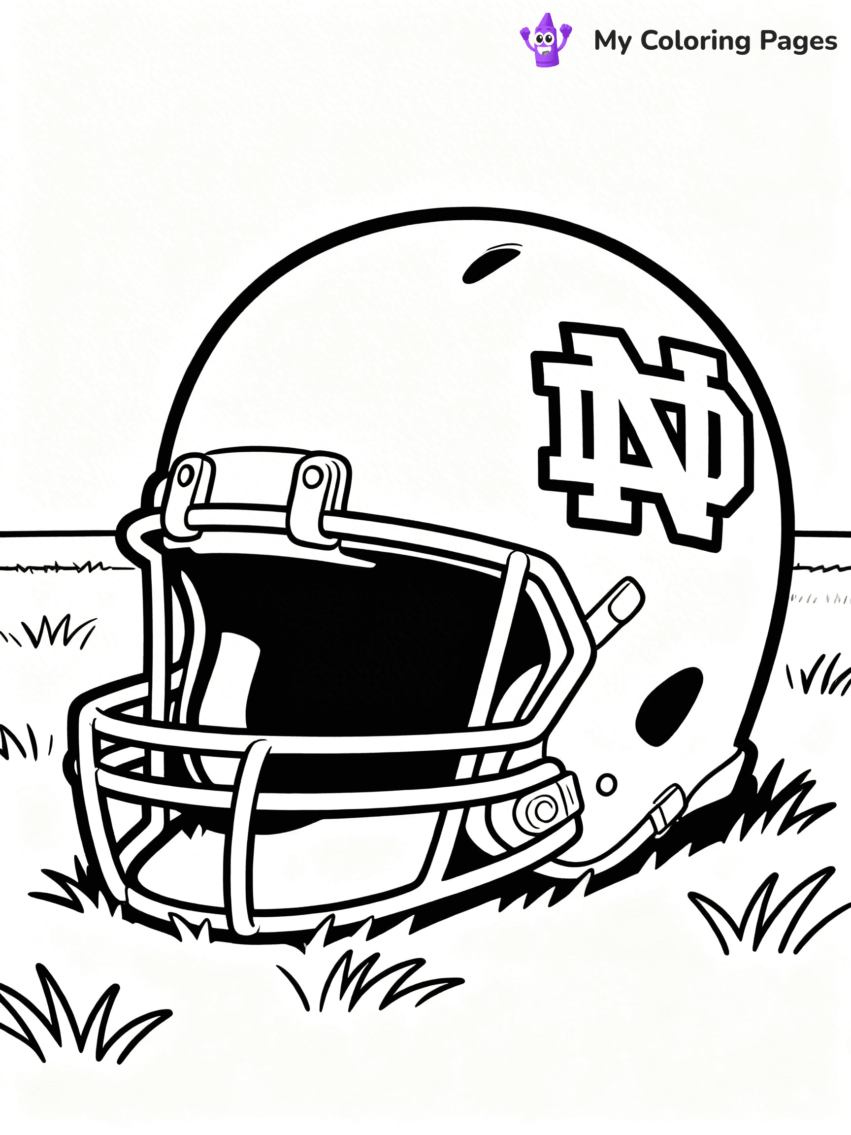 Notre Dame Coloring Pages - 9