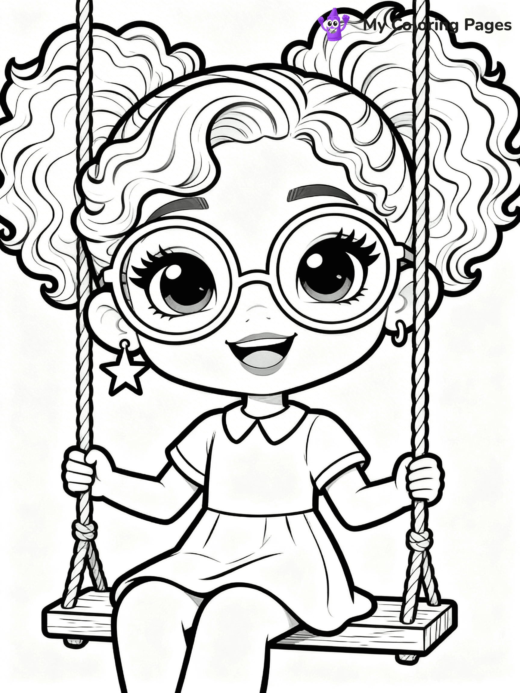 Polly Pocket Coloring Pages - 23