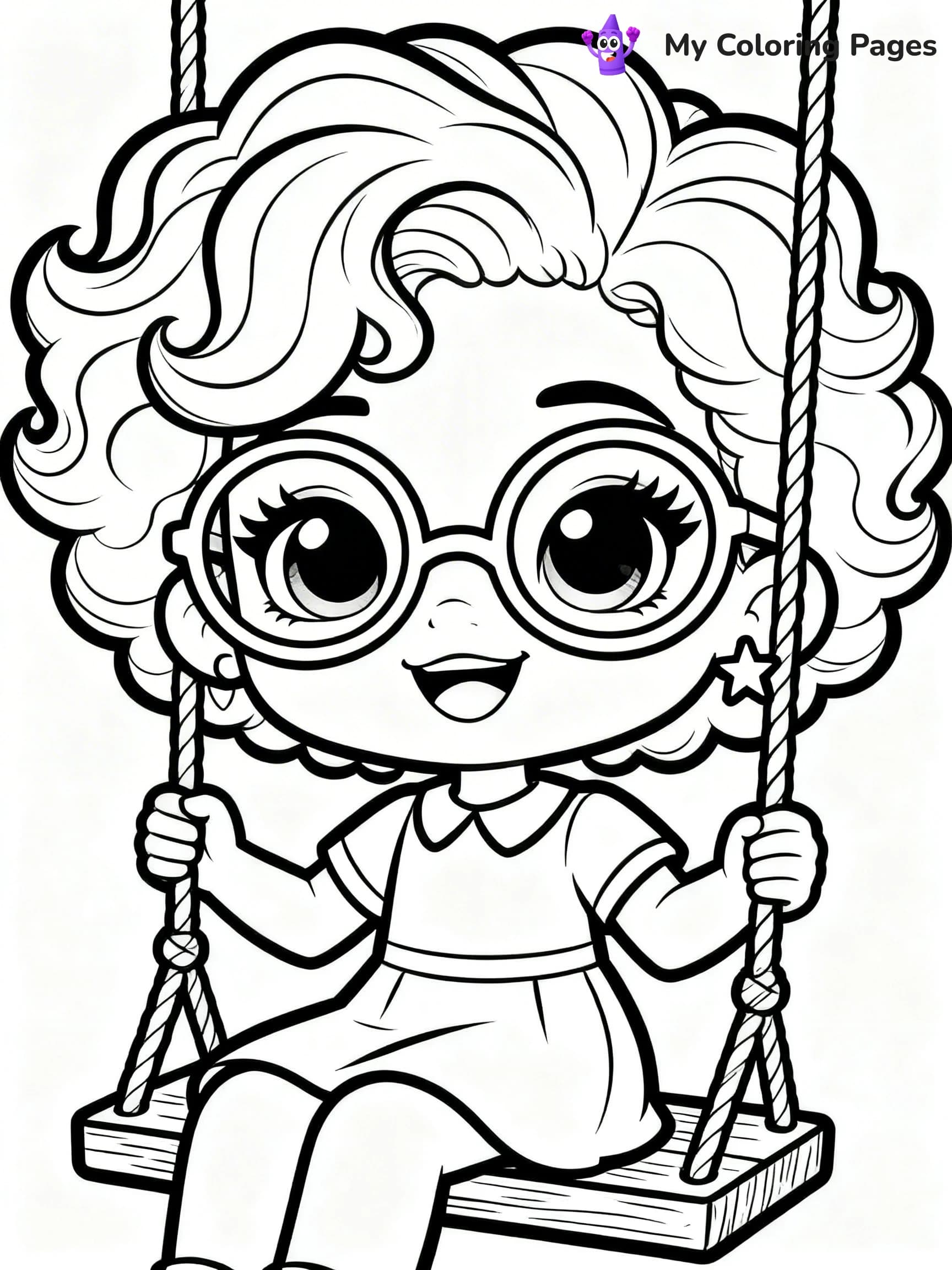 Polly Pocket Coloring Pages - 22