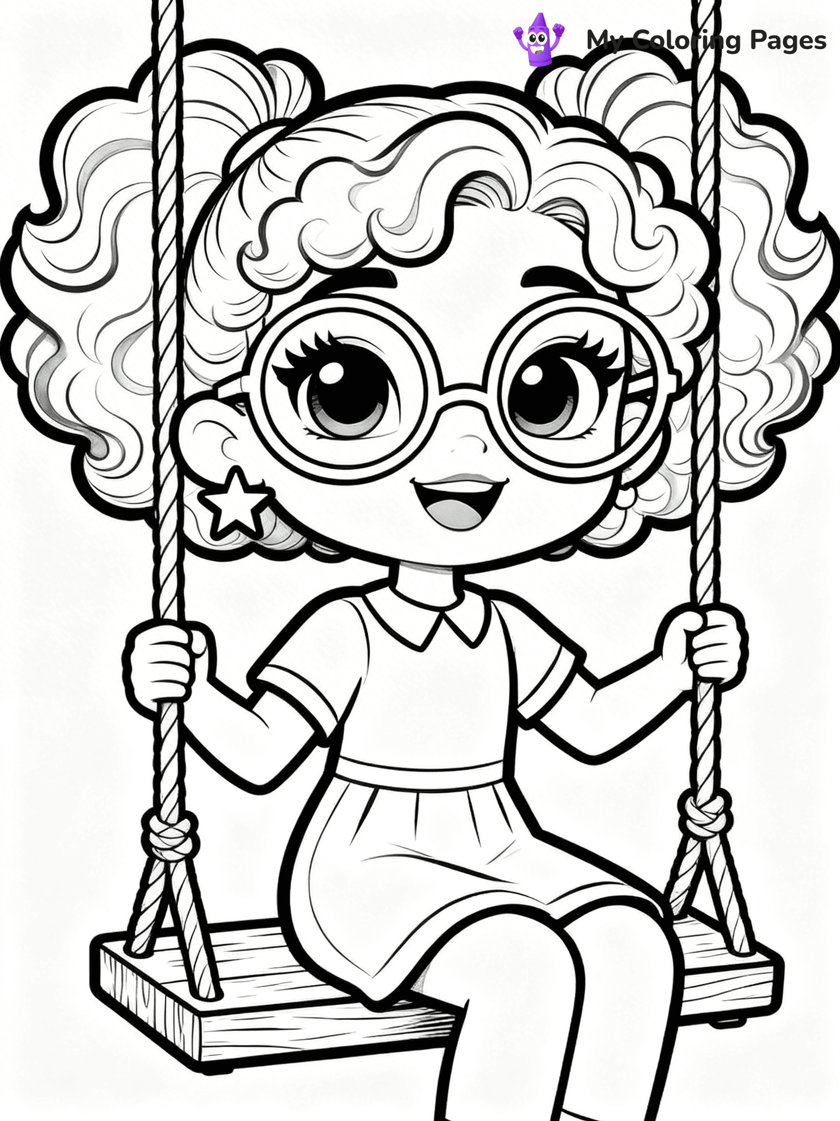 Polly Pocket Coloring Pages - 21