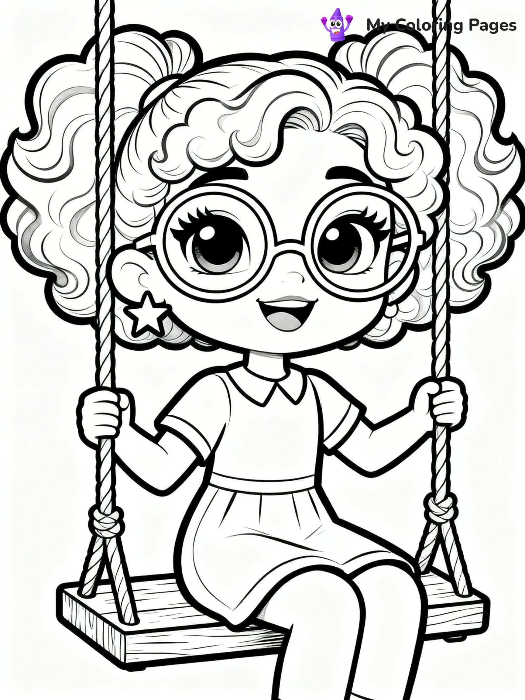 Polly Pocket Coloring Pages - 21