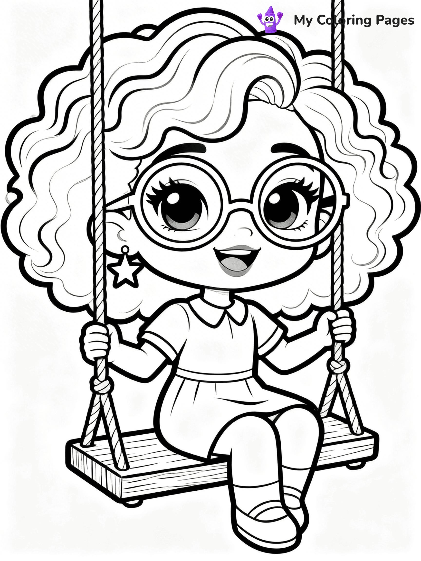 Polly Pocket Coloring Pages - 20