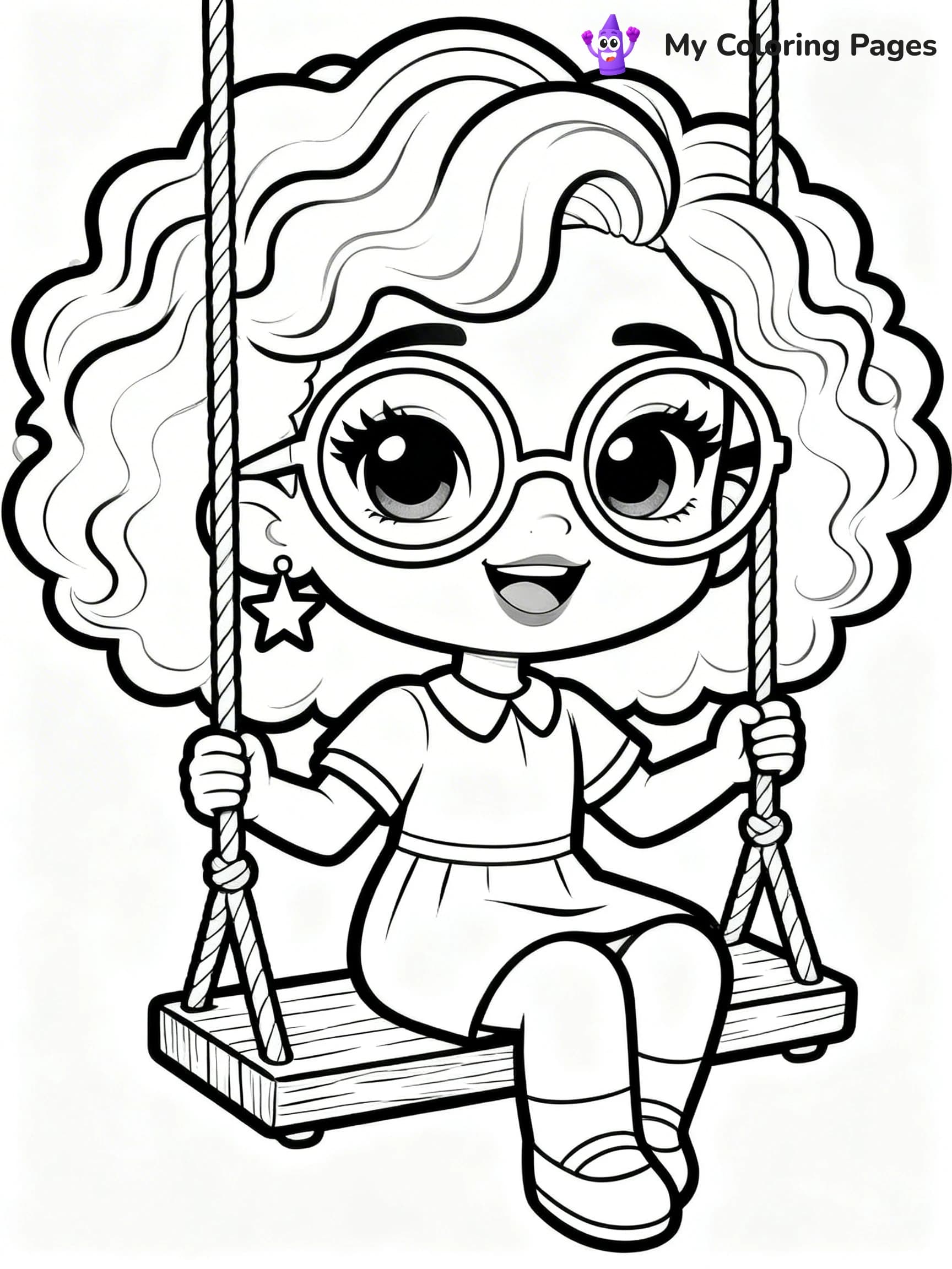Polly Pocket Coloring Pages - 20