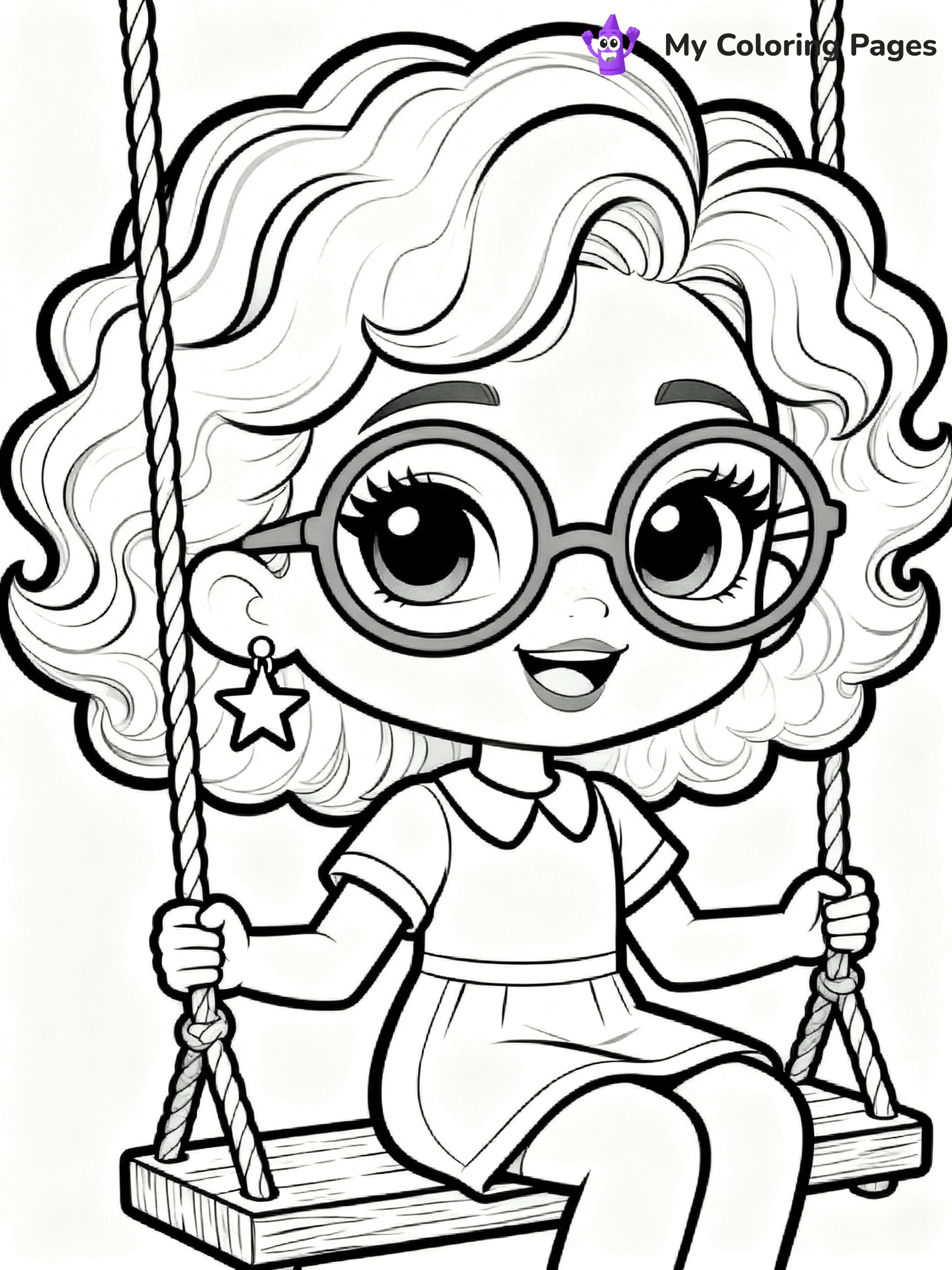 Polly Pocket Coloring Pages - 19