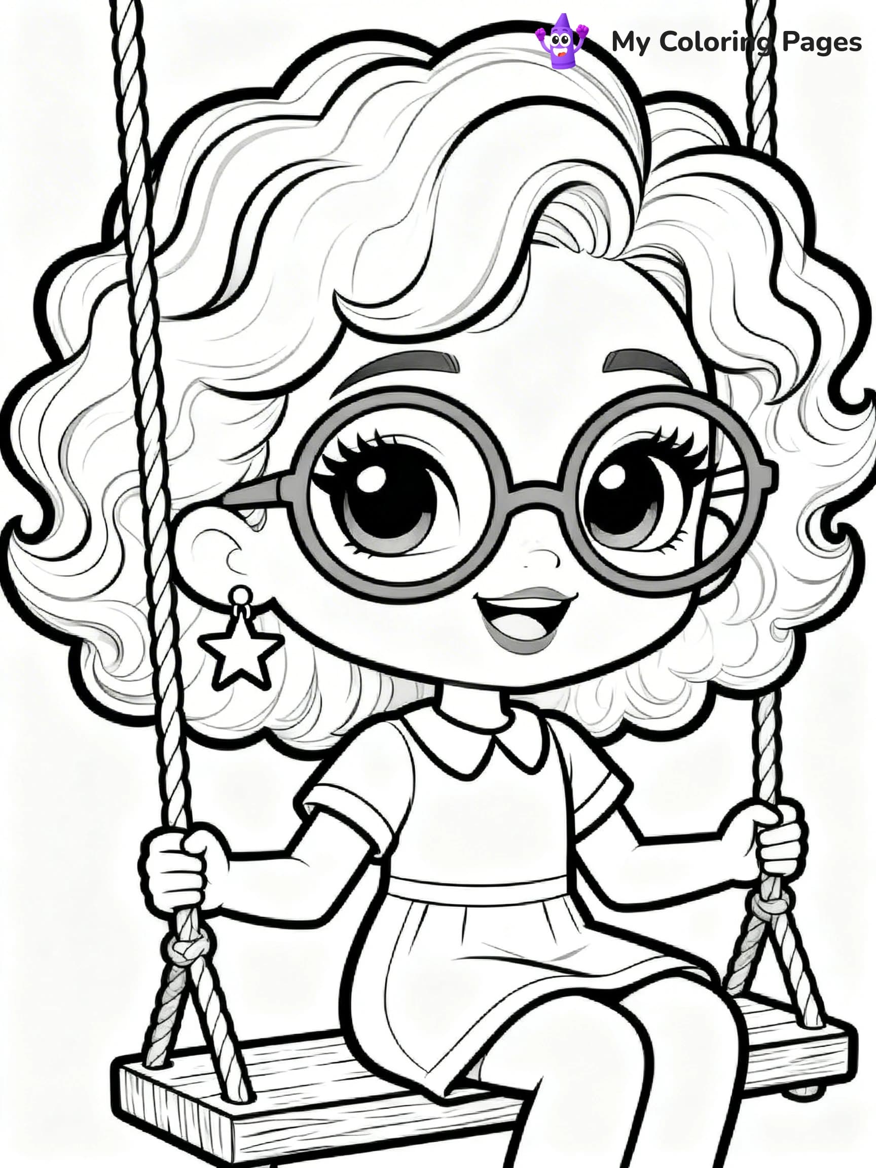 Polly Pocket Coloring Pages - 19