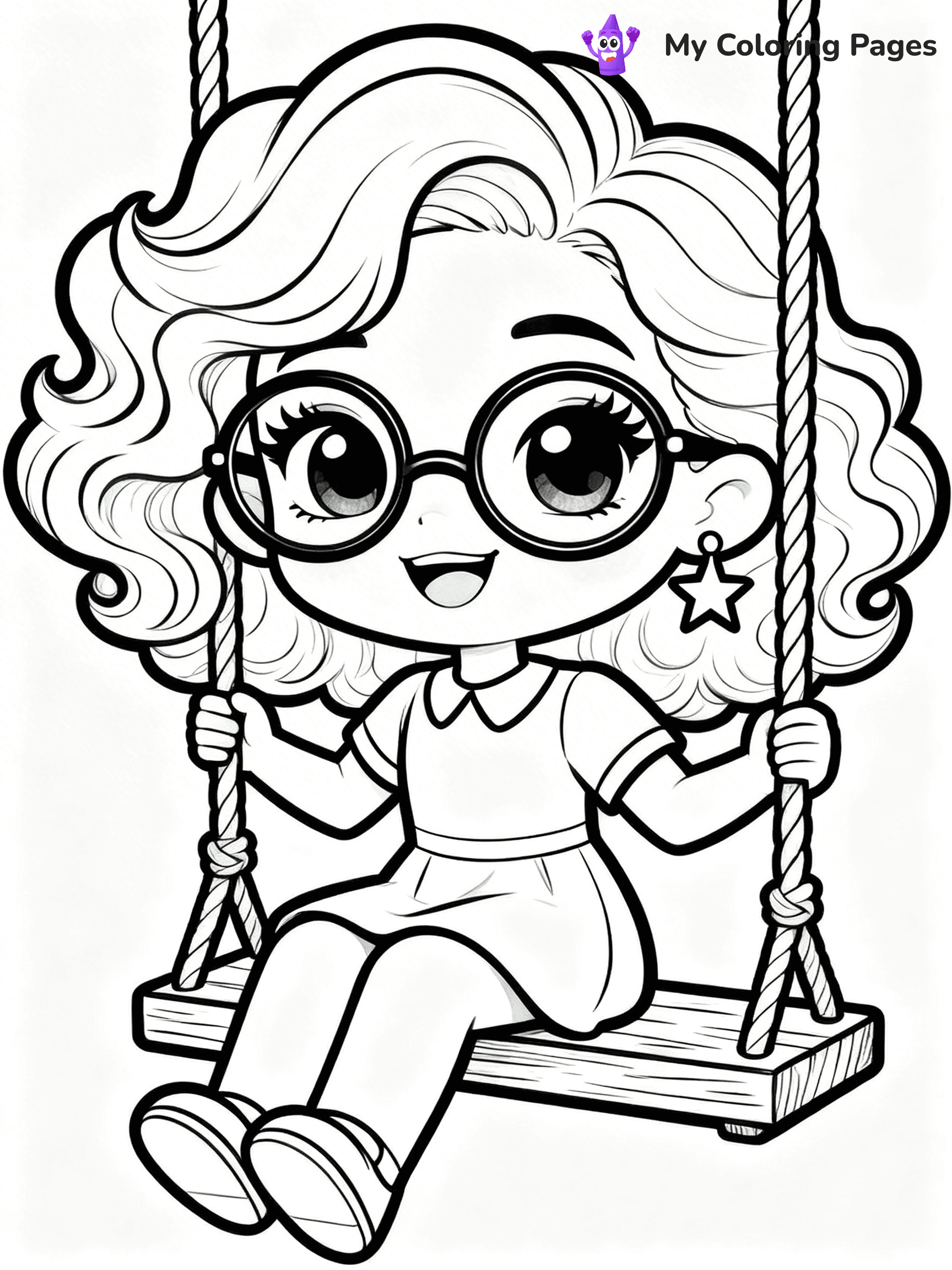 Polly Pocket Coloring Pages - 18