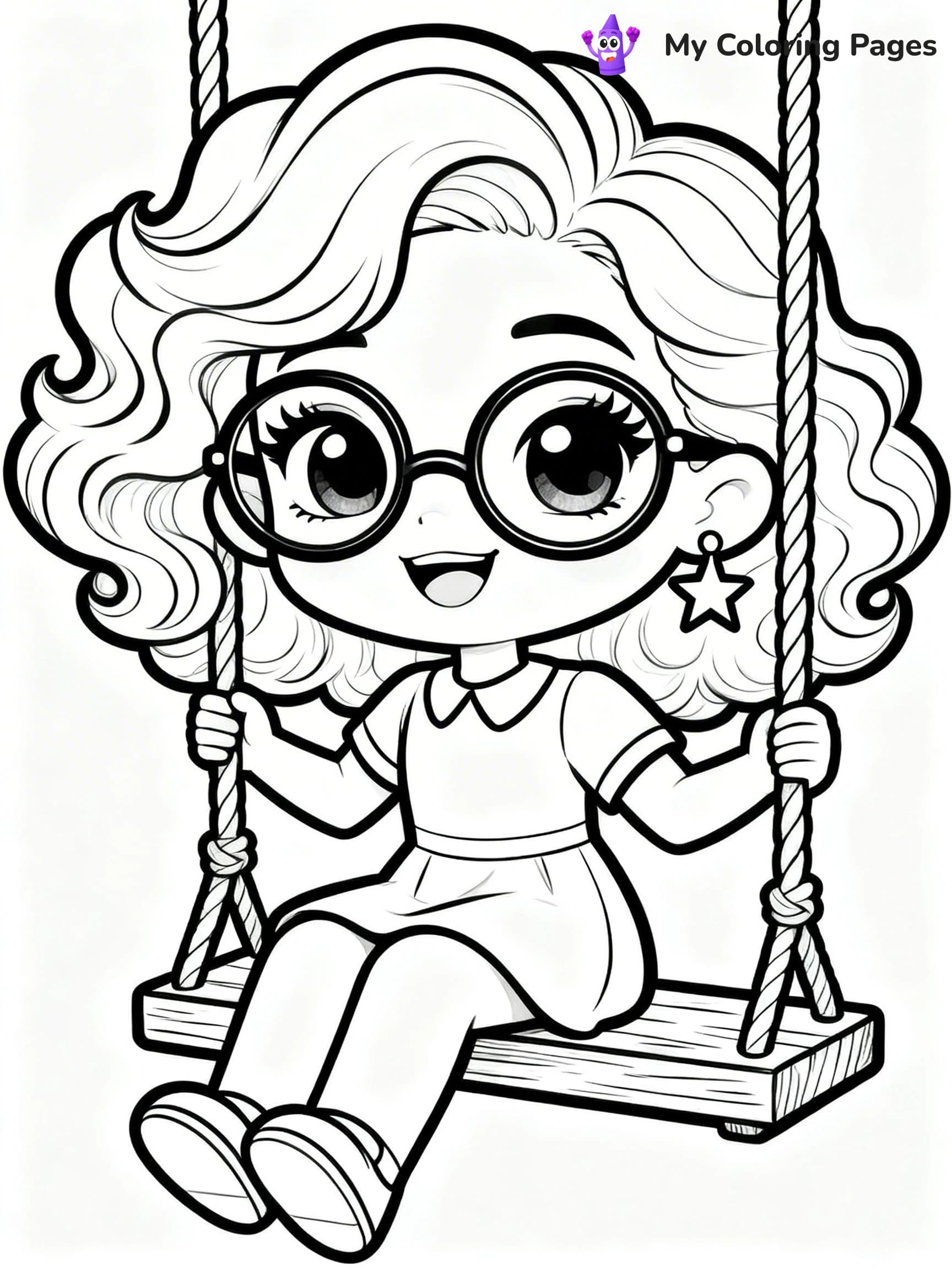 Polly Pocket Coloring Pages - 18