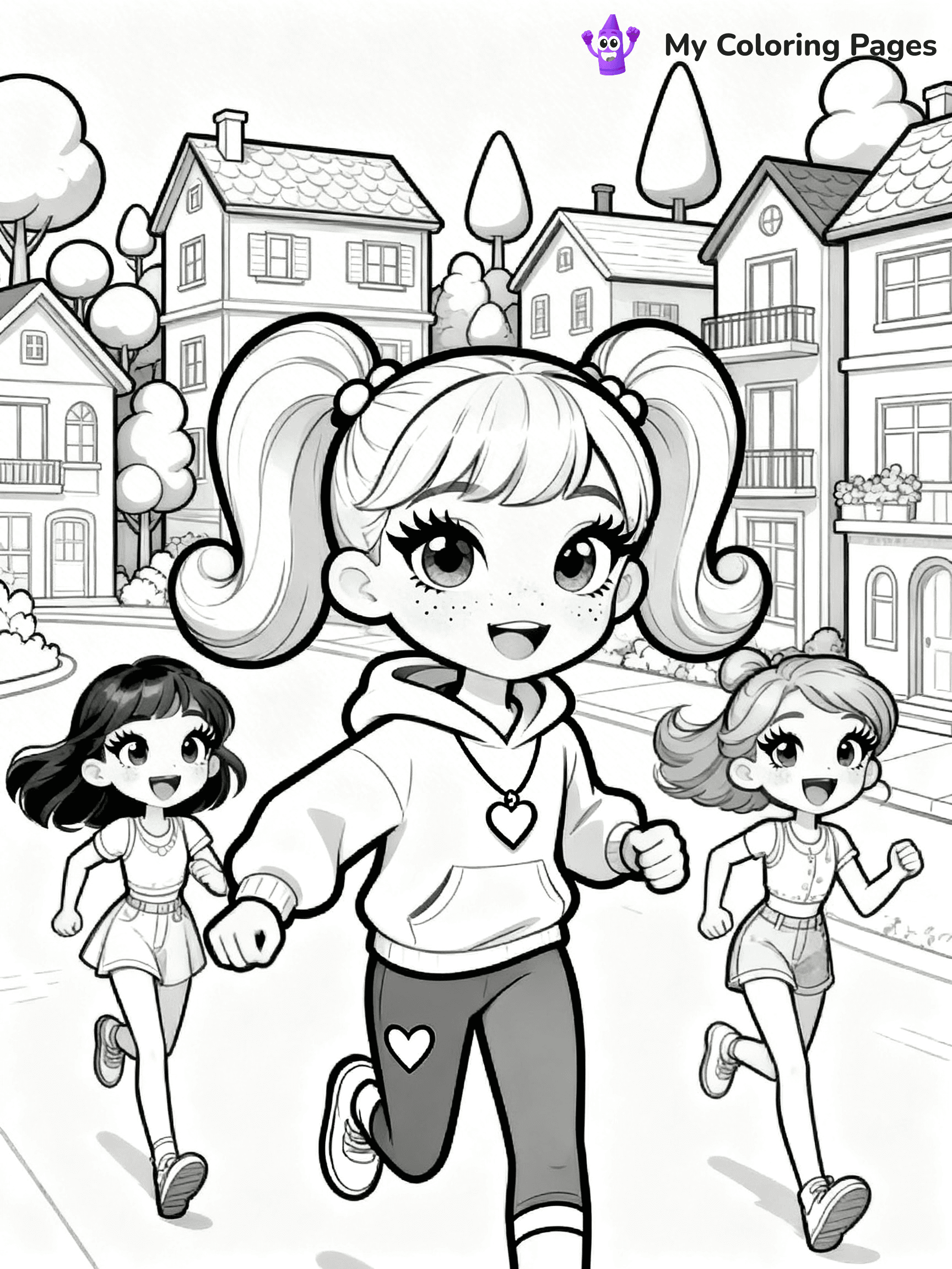 Polly Pocket Coloring Pages - 10
