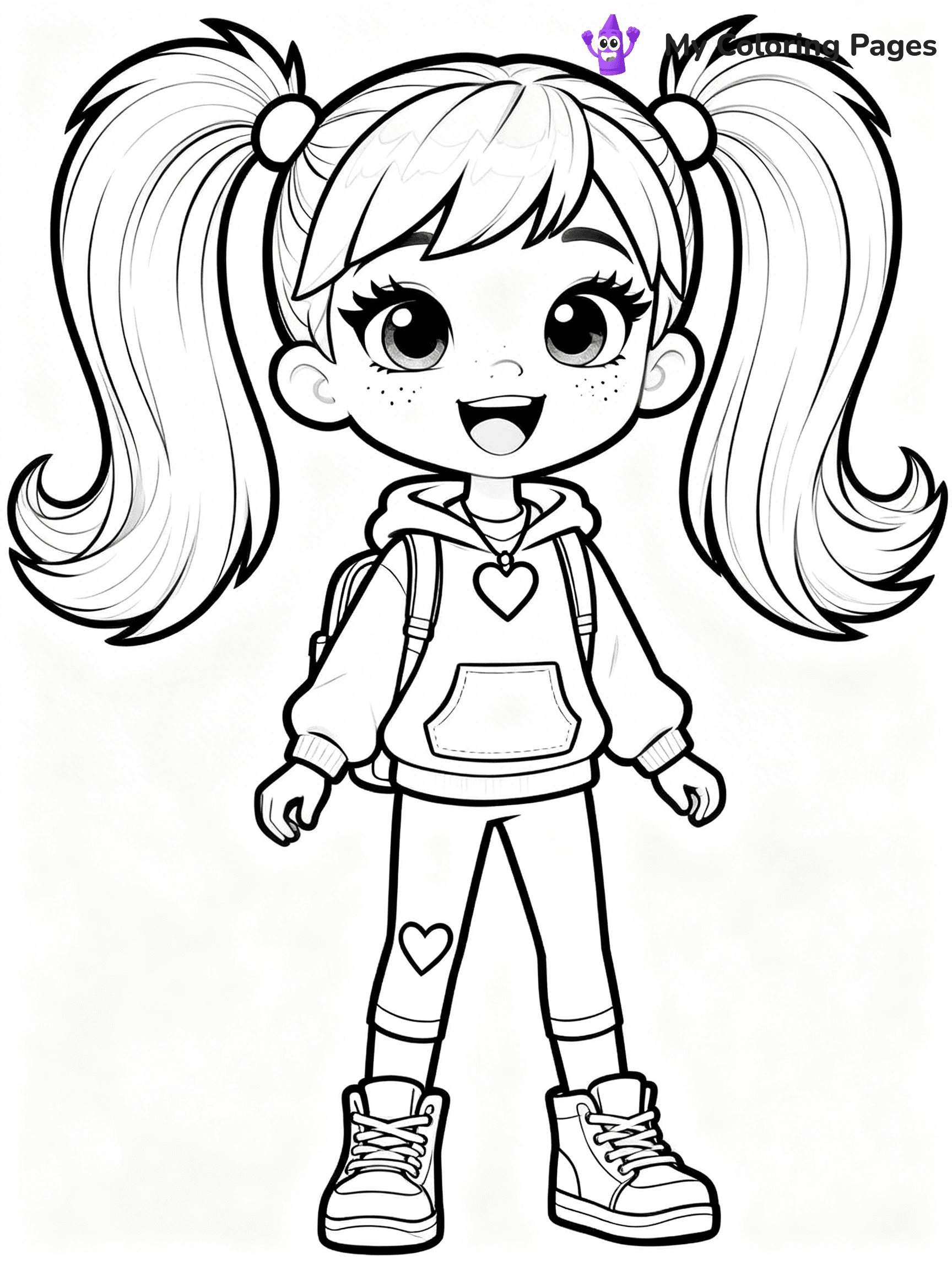 Polly Pocket Coloring Pages - 6