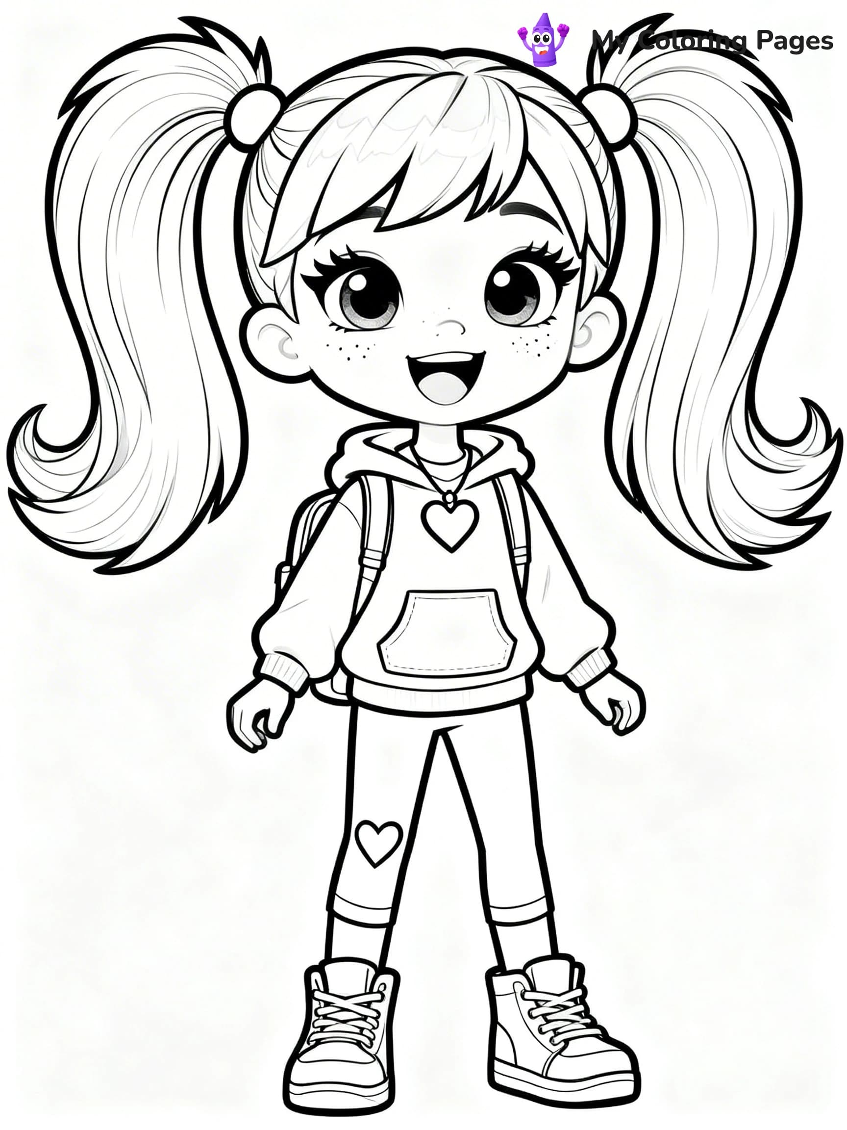 Polly Pocket Coloring Pages - 6