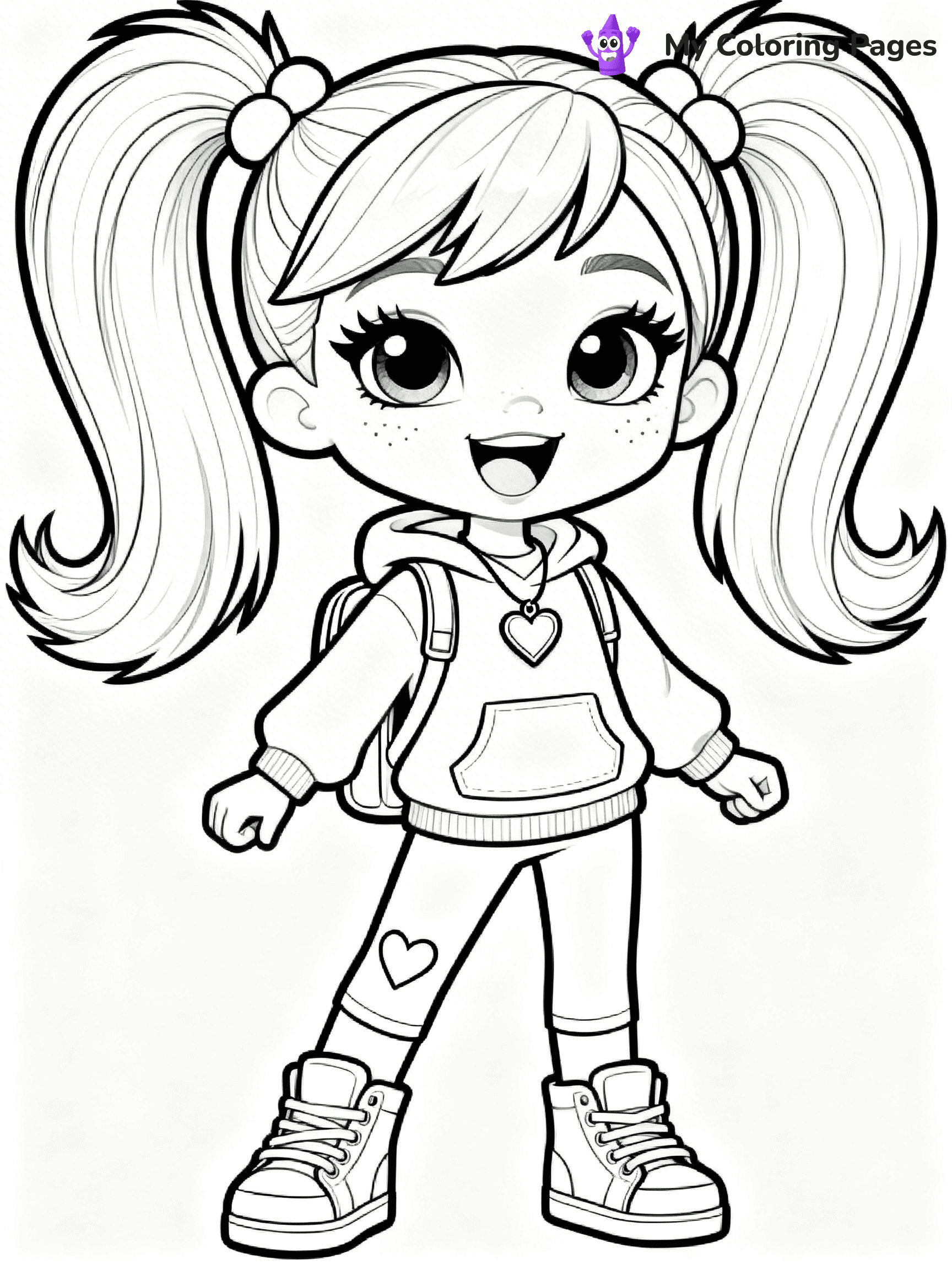 Polly Pocket Coloring Pages - 4
