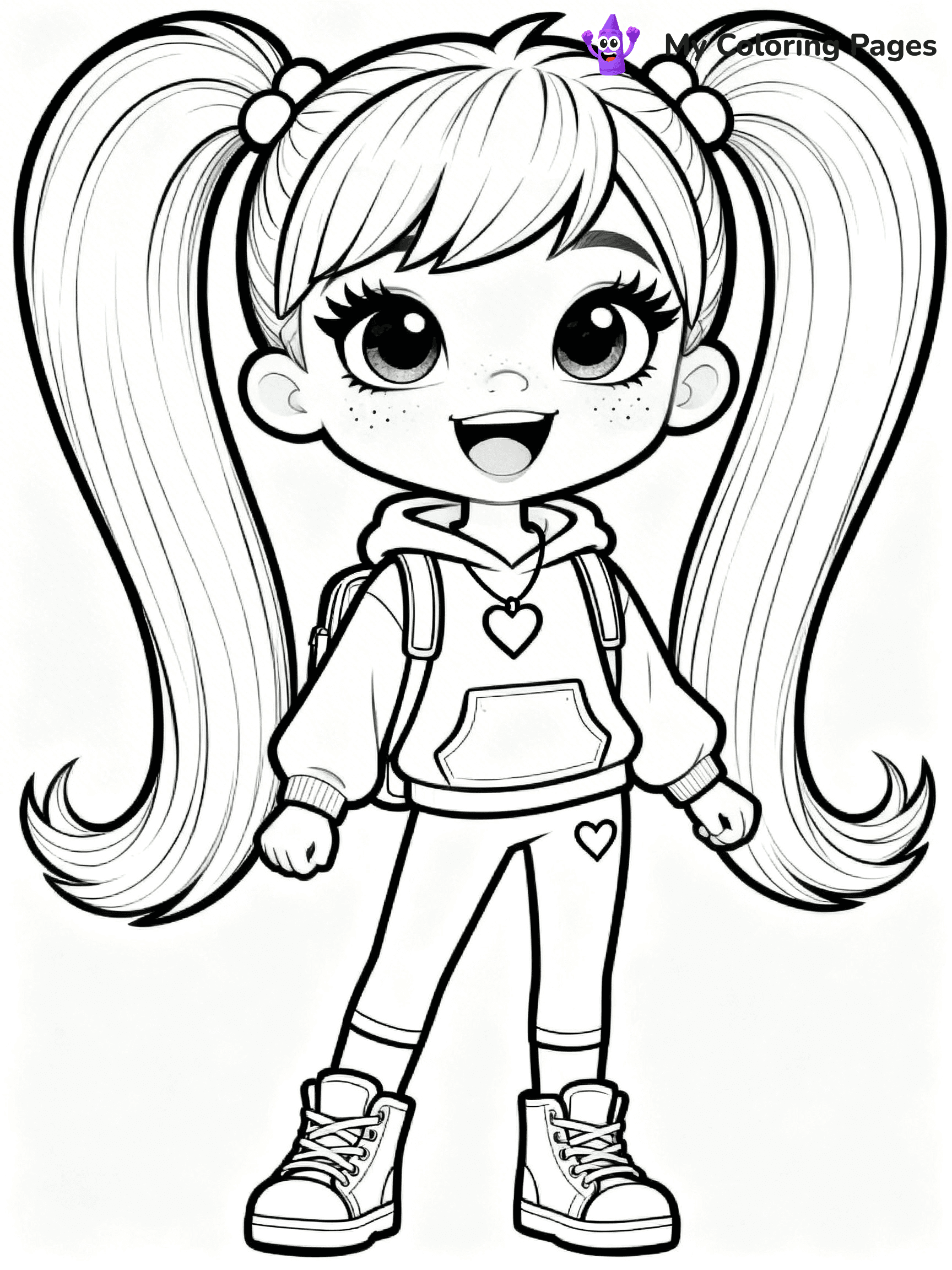 Polly Pocket Coloring Pages - 2