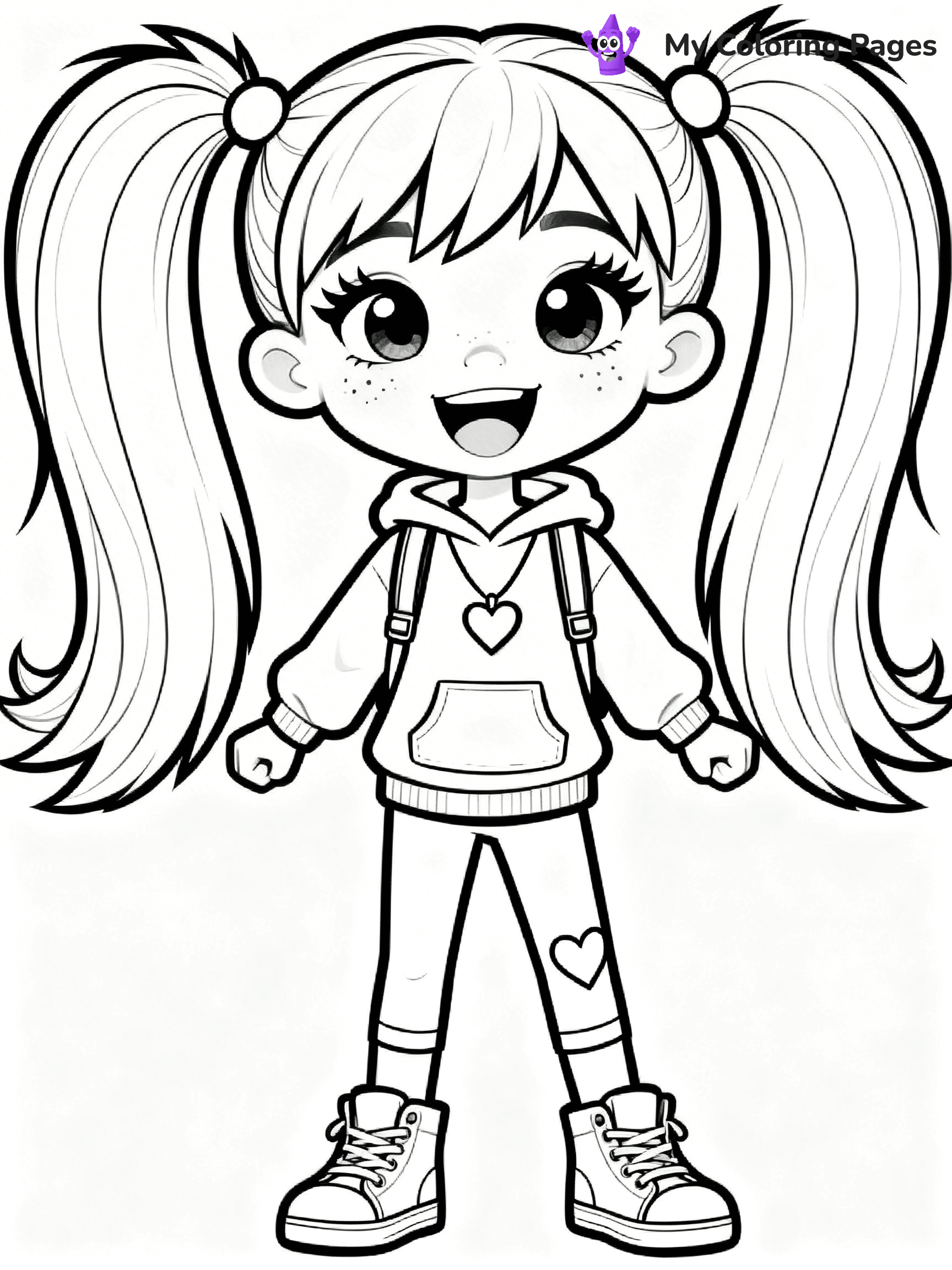 Polly Pocket Coloring Pages - 1