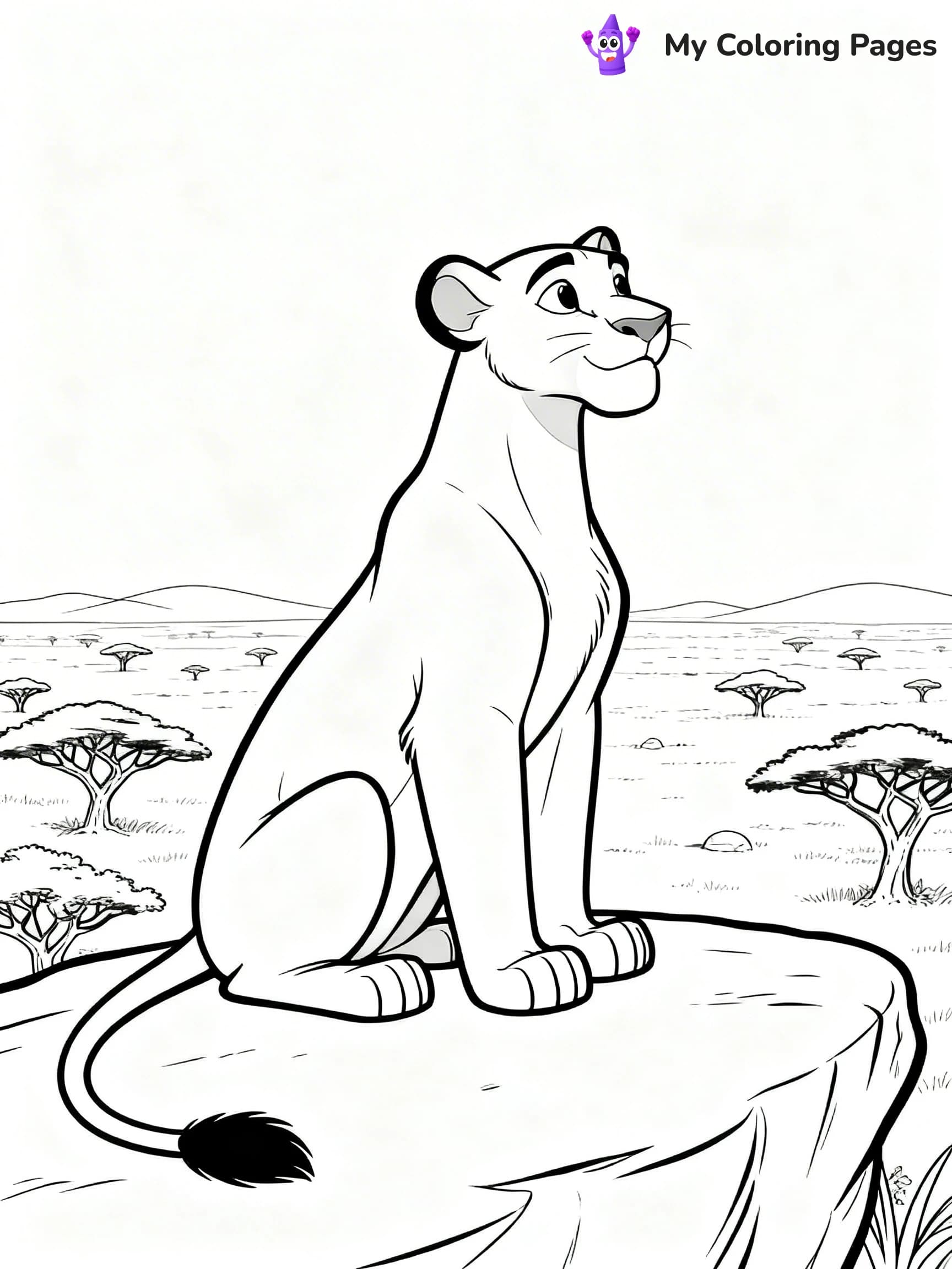 Mufasa Coloring Pages - 23