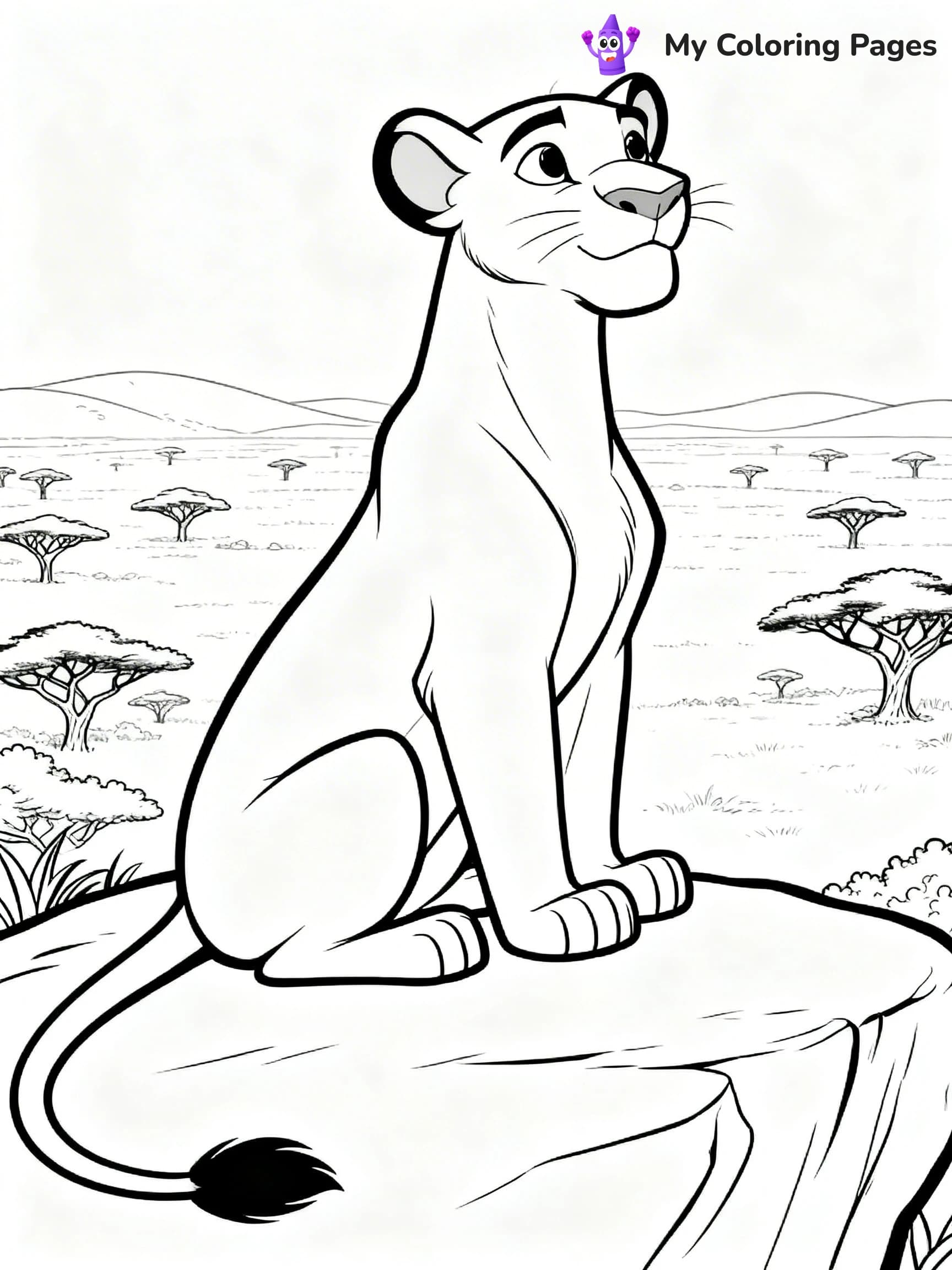 Mufasa Coloring Pages - 20