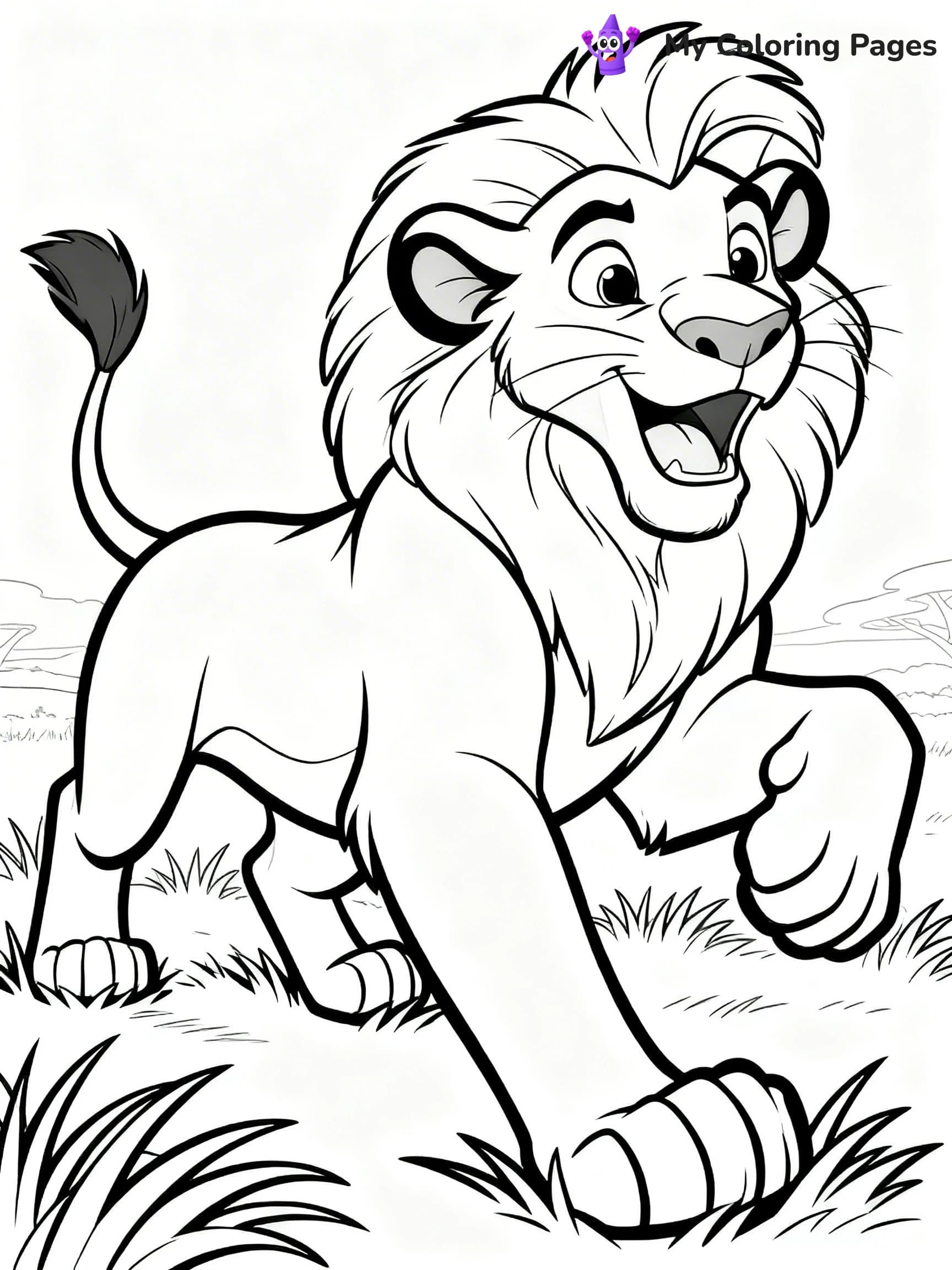 Mufasa Coloring Pages - 18