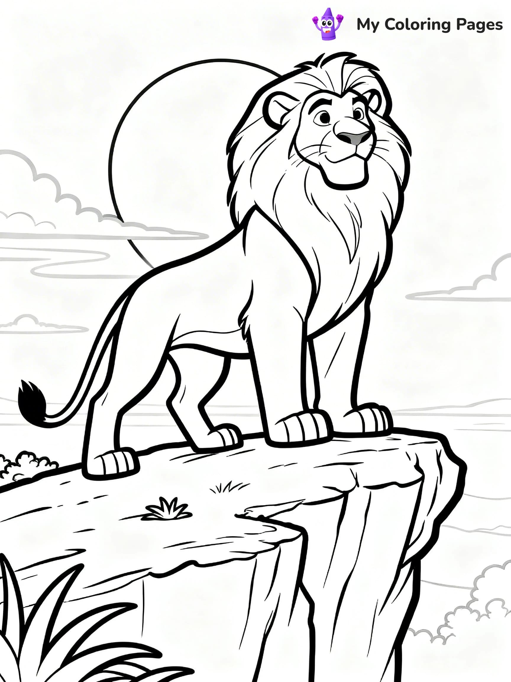 Mufasa Coloring Pages - 11