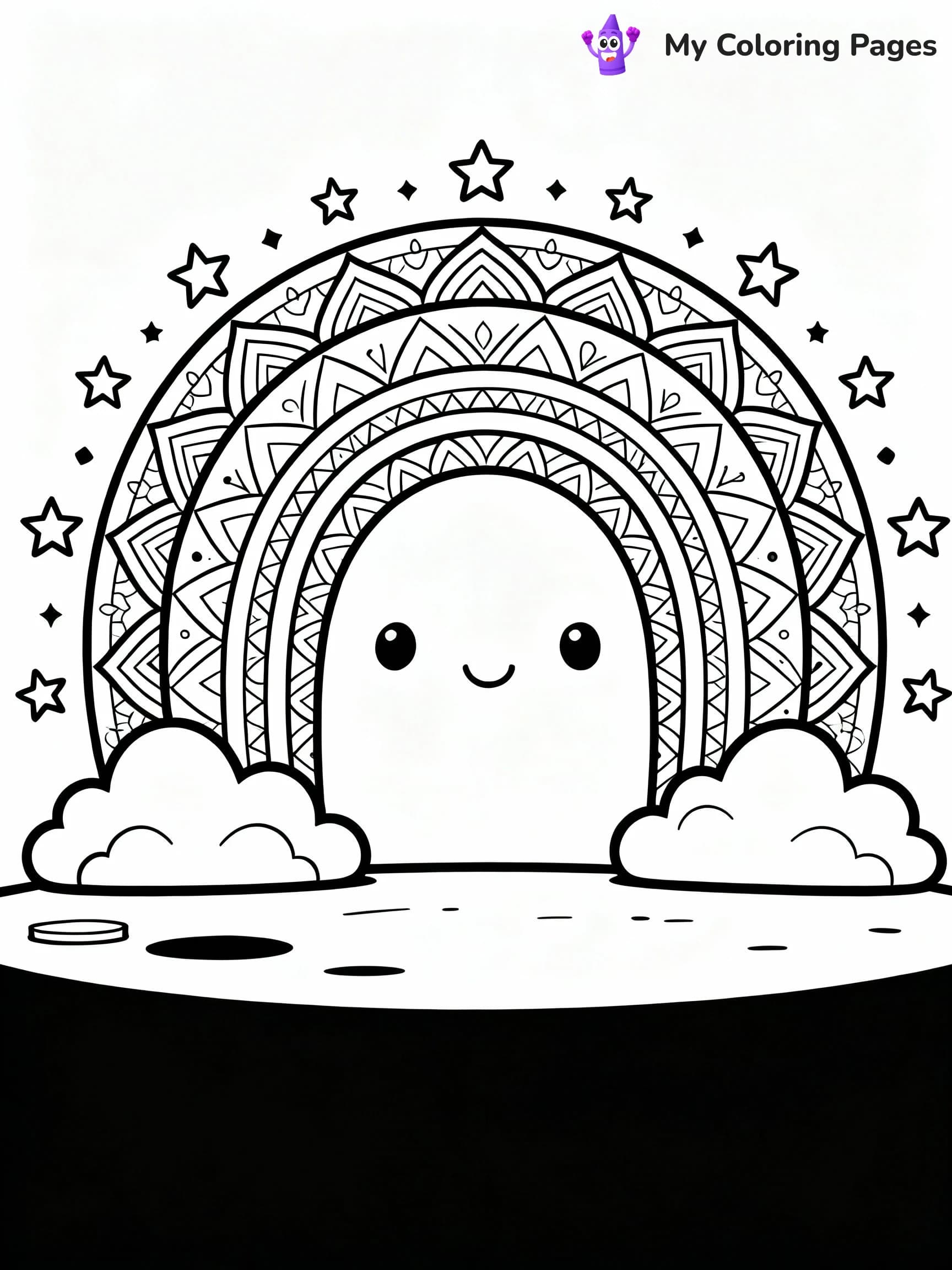 Rainbow Coloring Pages - 20