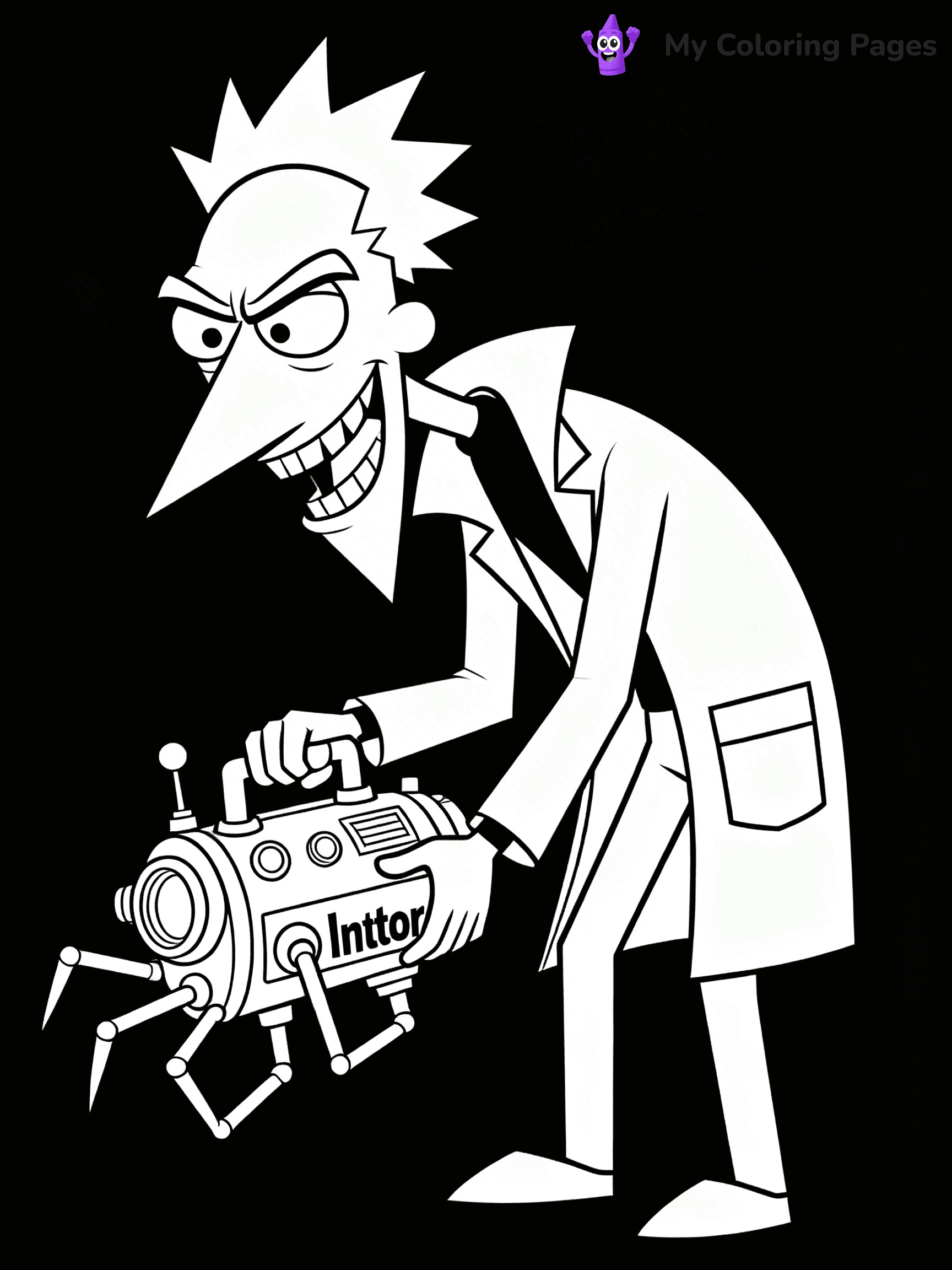 Perry the Platypus Coloring Pages - 13