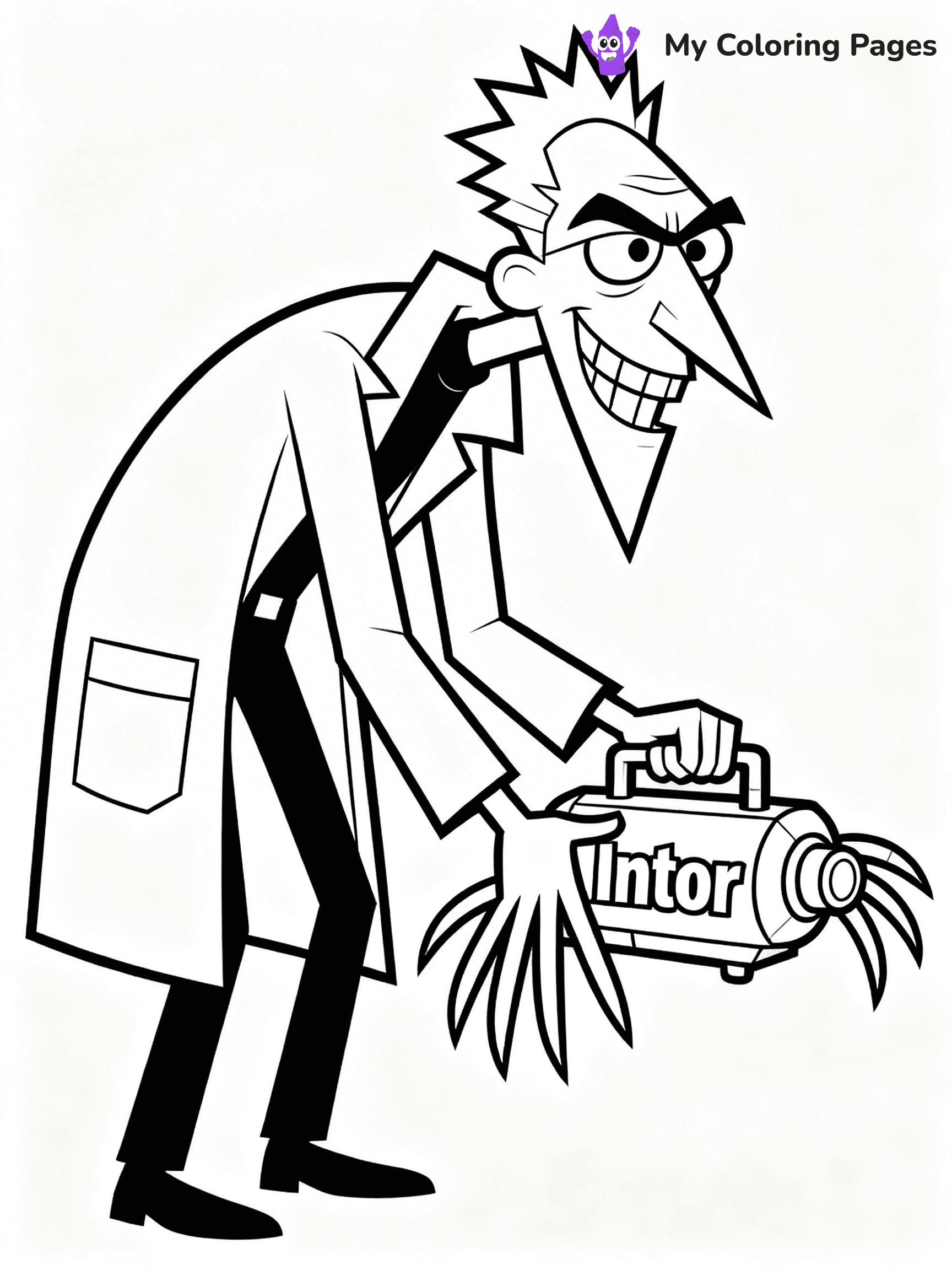 Perry the Platypus Coloring Pages - 12