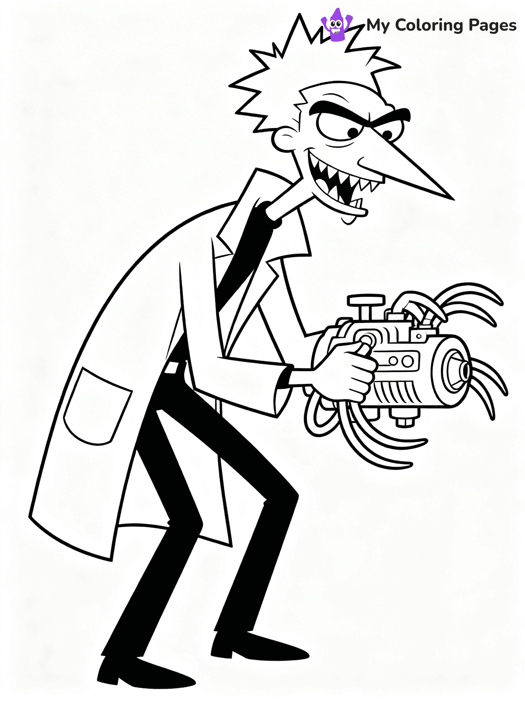 Perry the Platypus Coloring Pages - 9