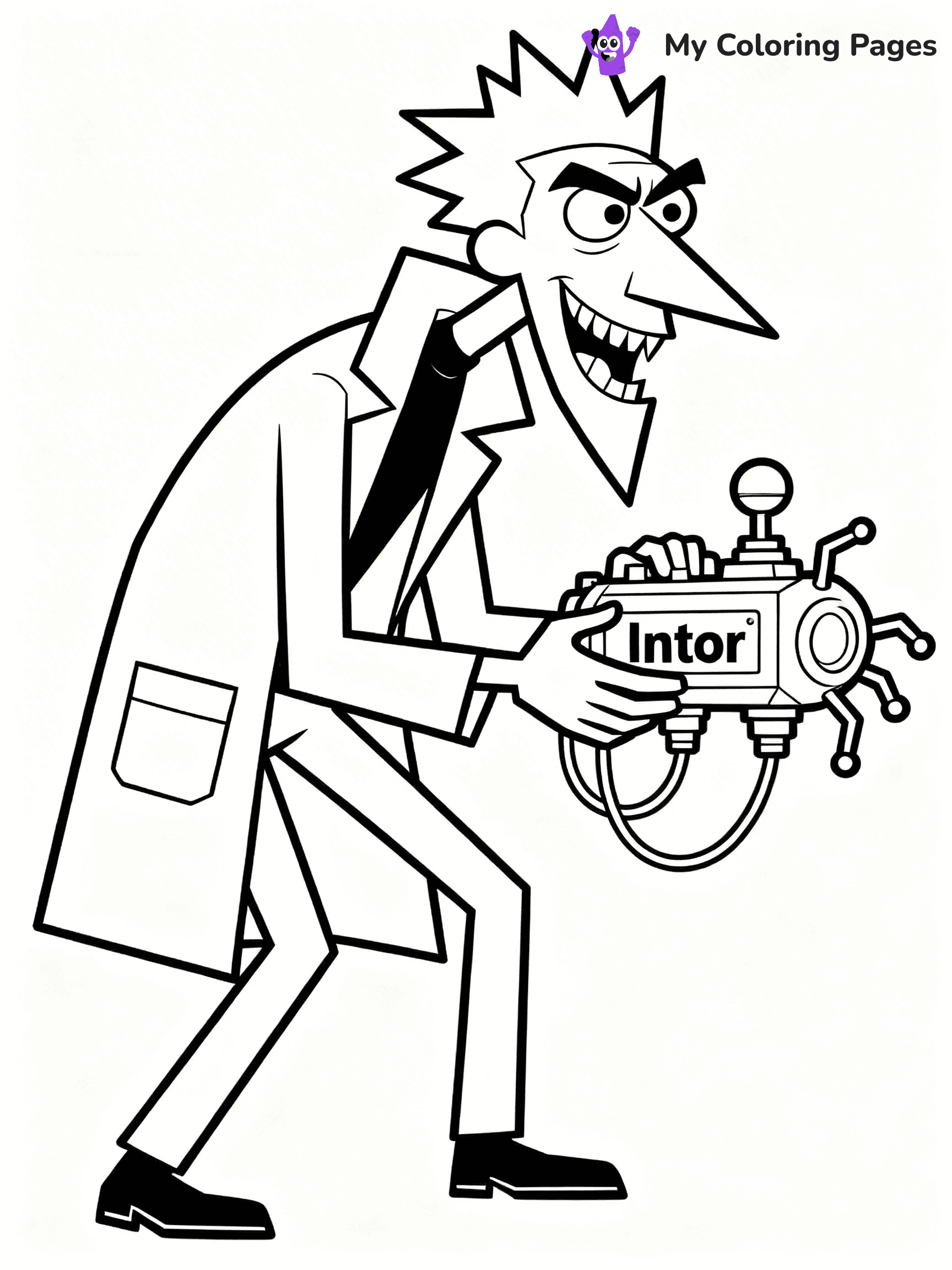 Perry the Platypus Coloring Pages - 8