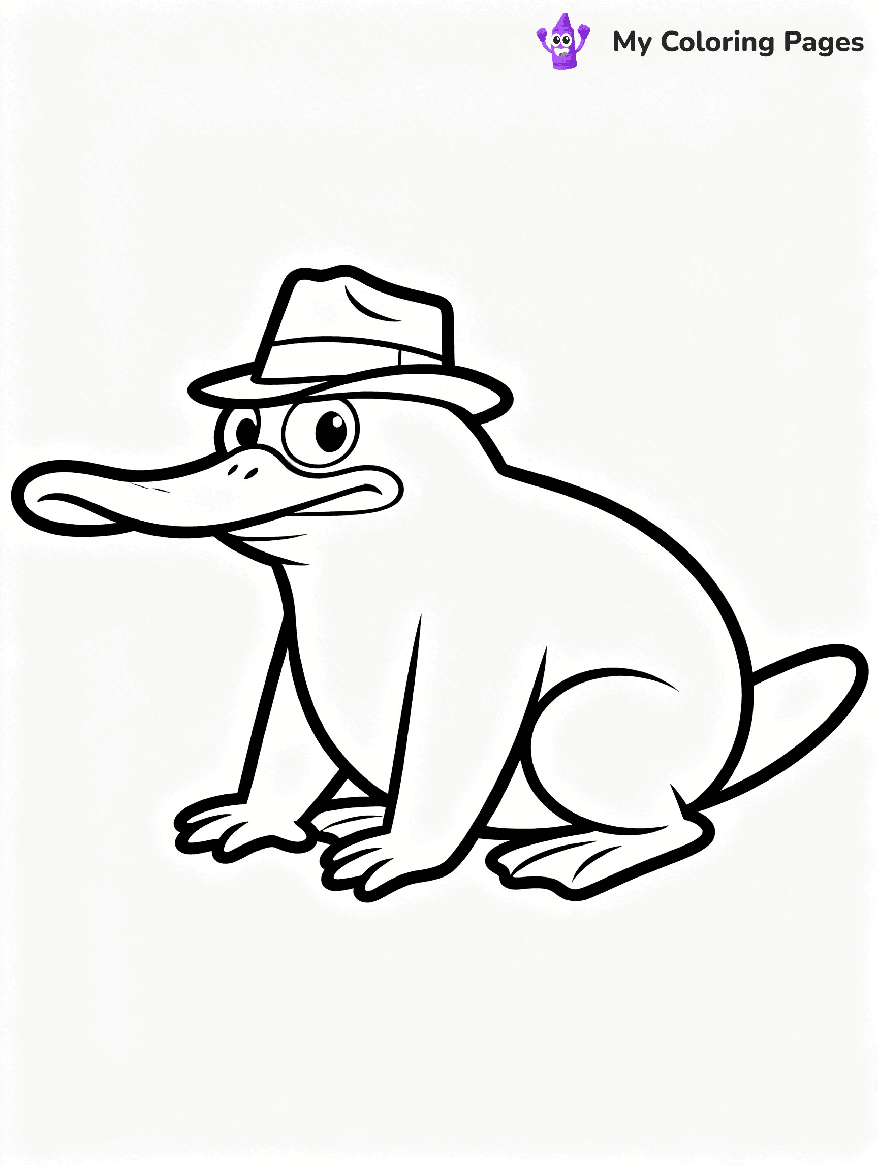 Perry the Platypus Coloring Pages - 5