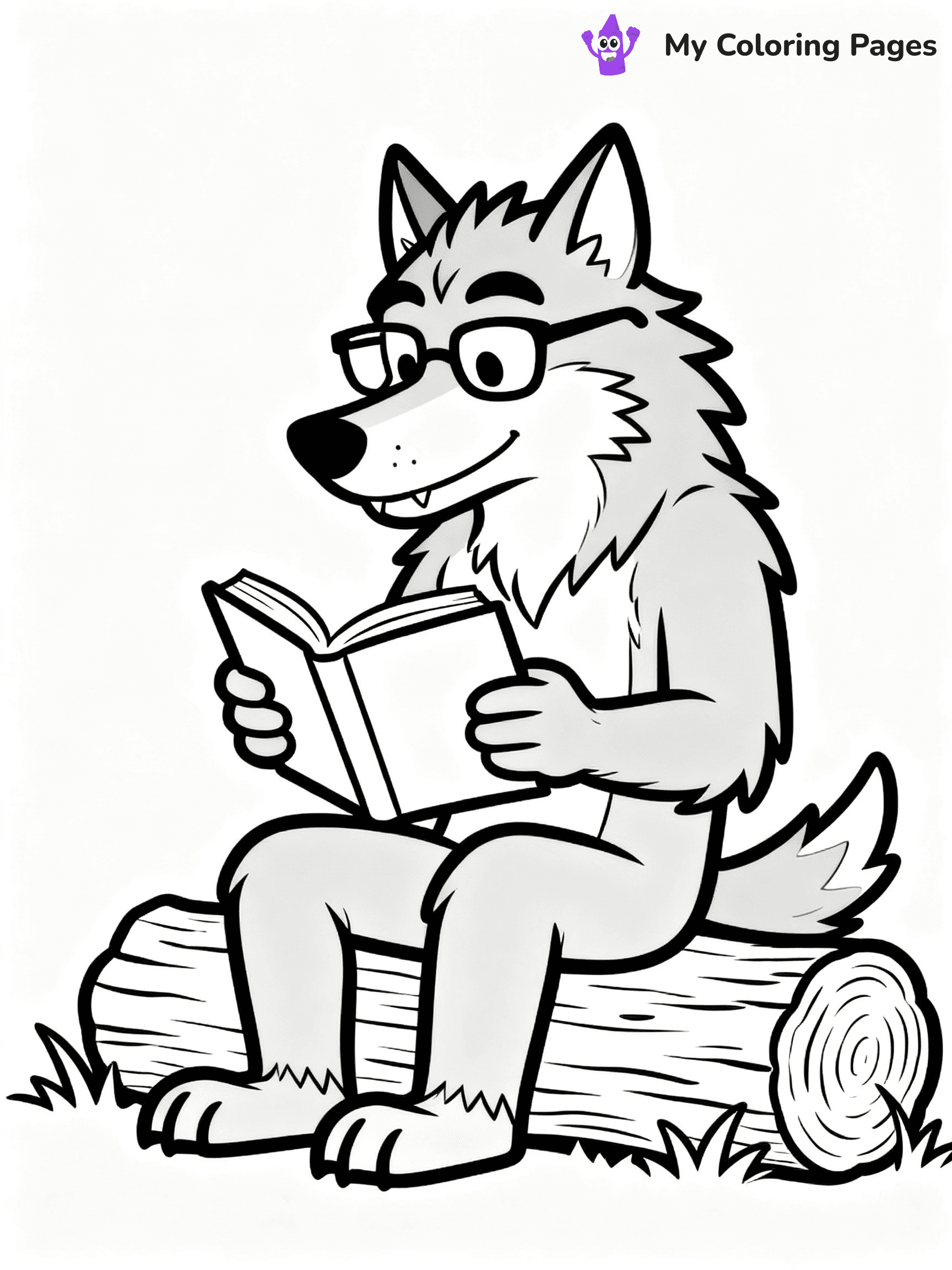 Werewolf Coloring Pages - 1