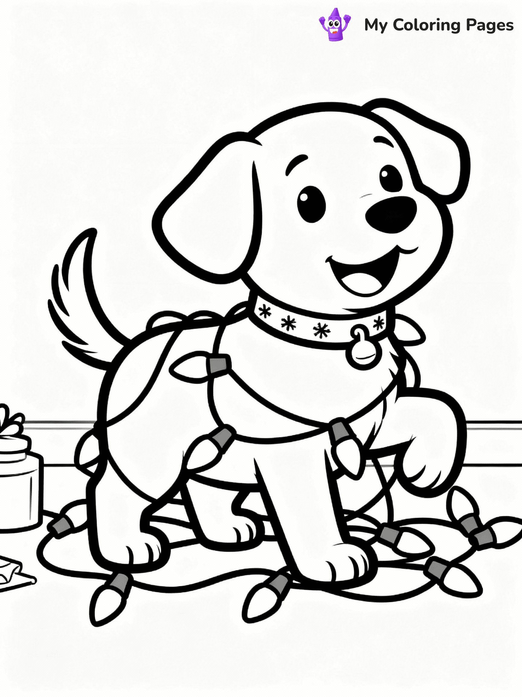 Christmas Light Coloring Pages - 32