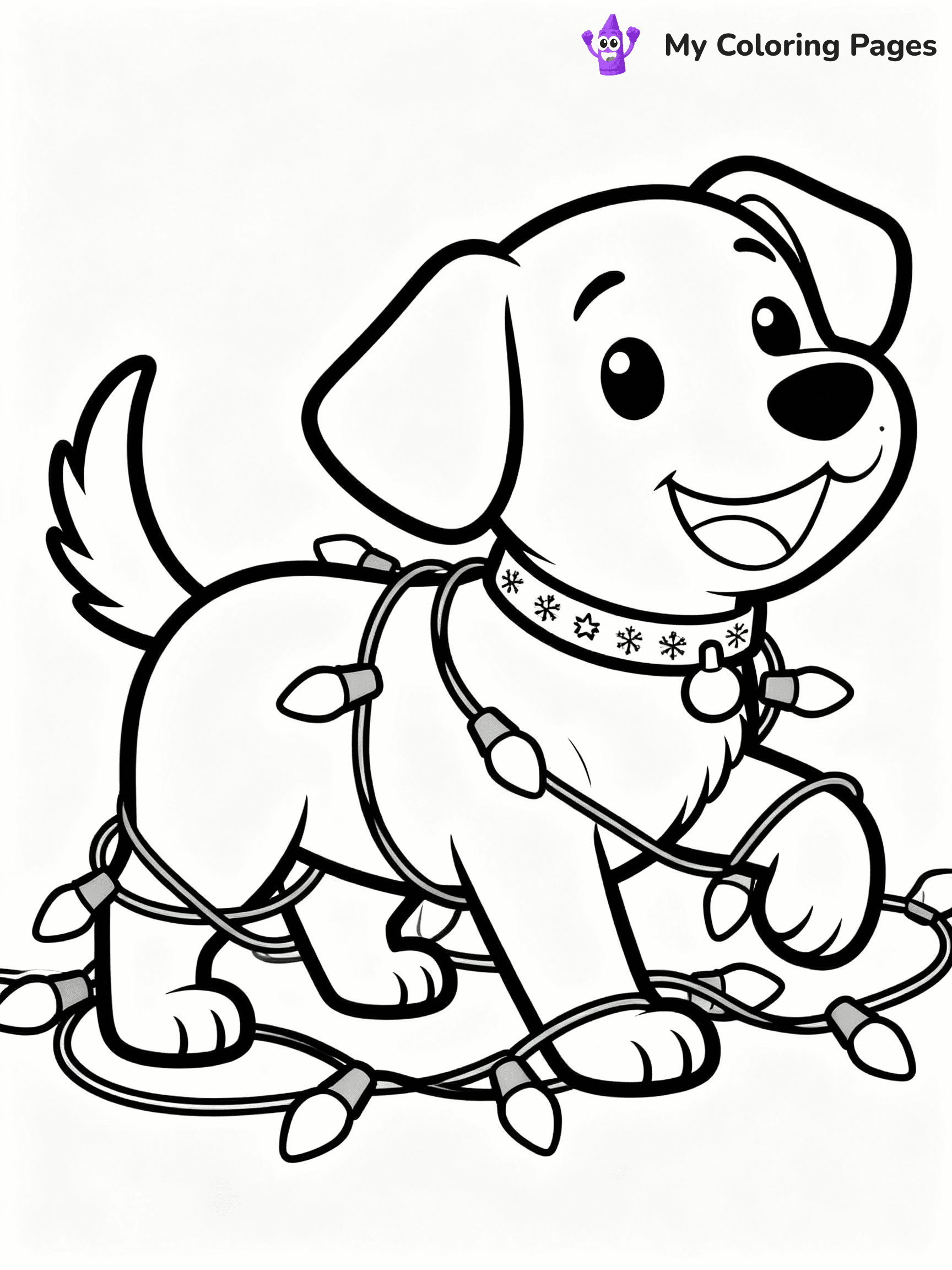 Christmas Light Coloring Pages - 29