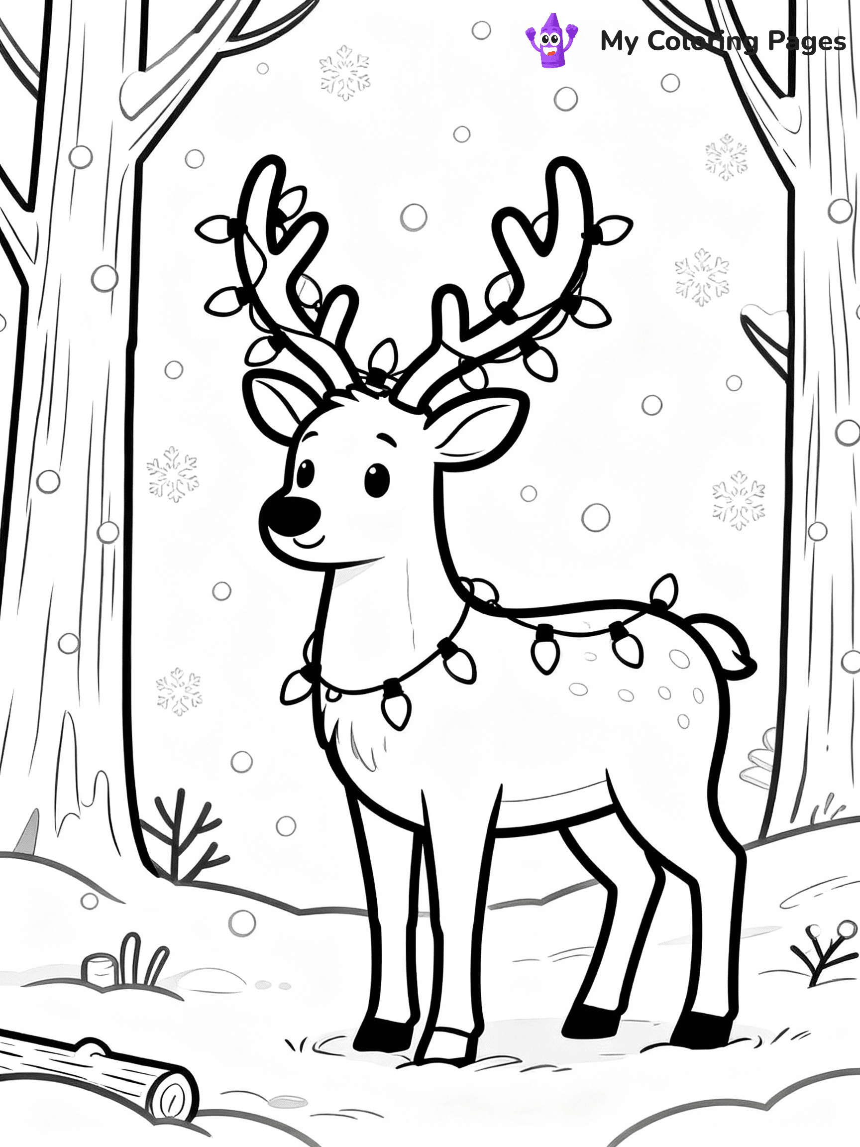 Christmas Light Coloring Pages - 10
