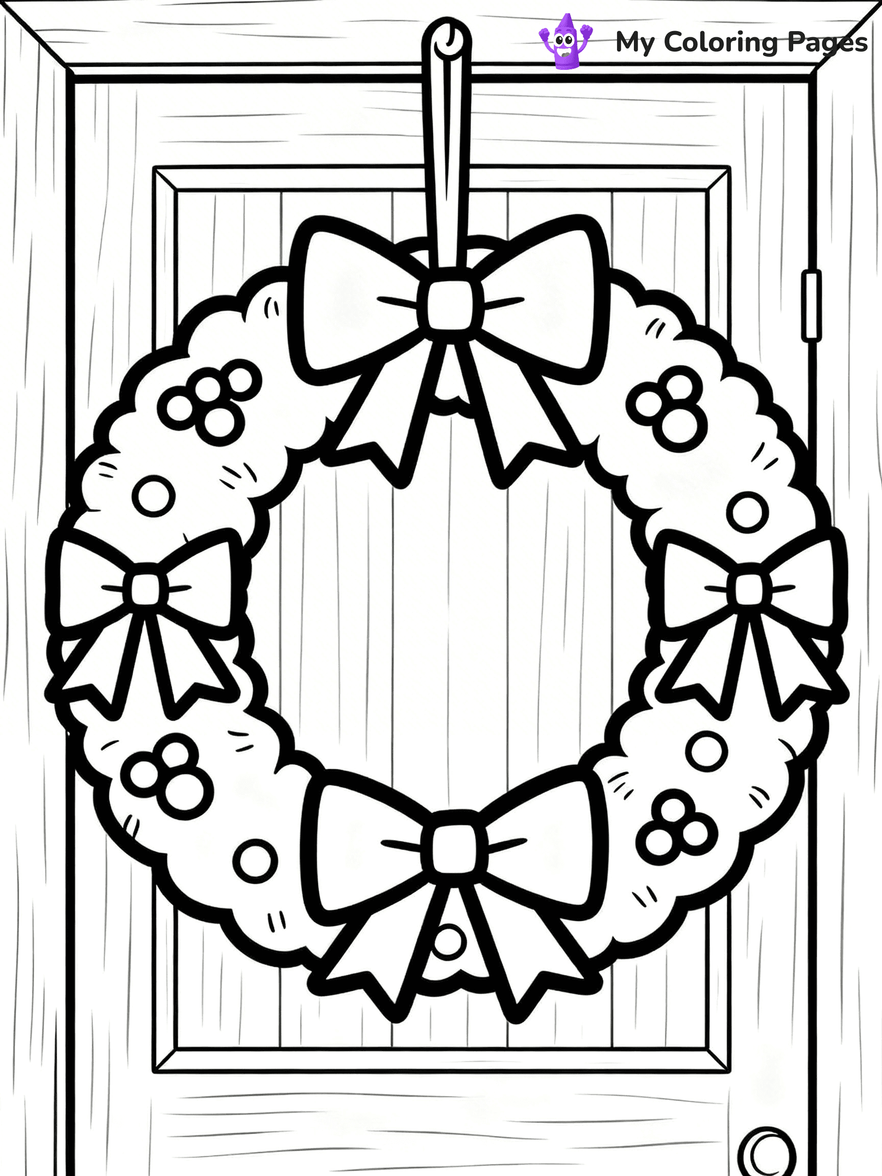 Christmas Lights Coloring Pages - 85